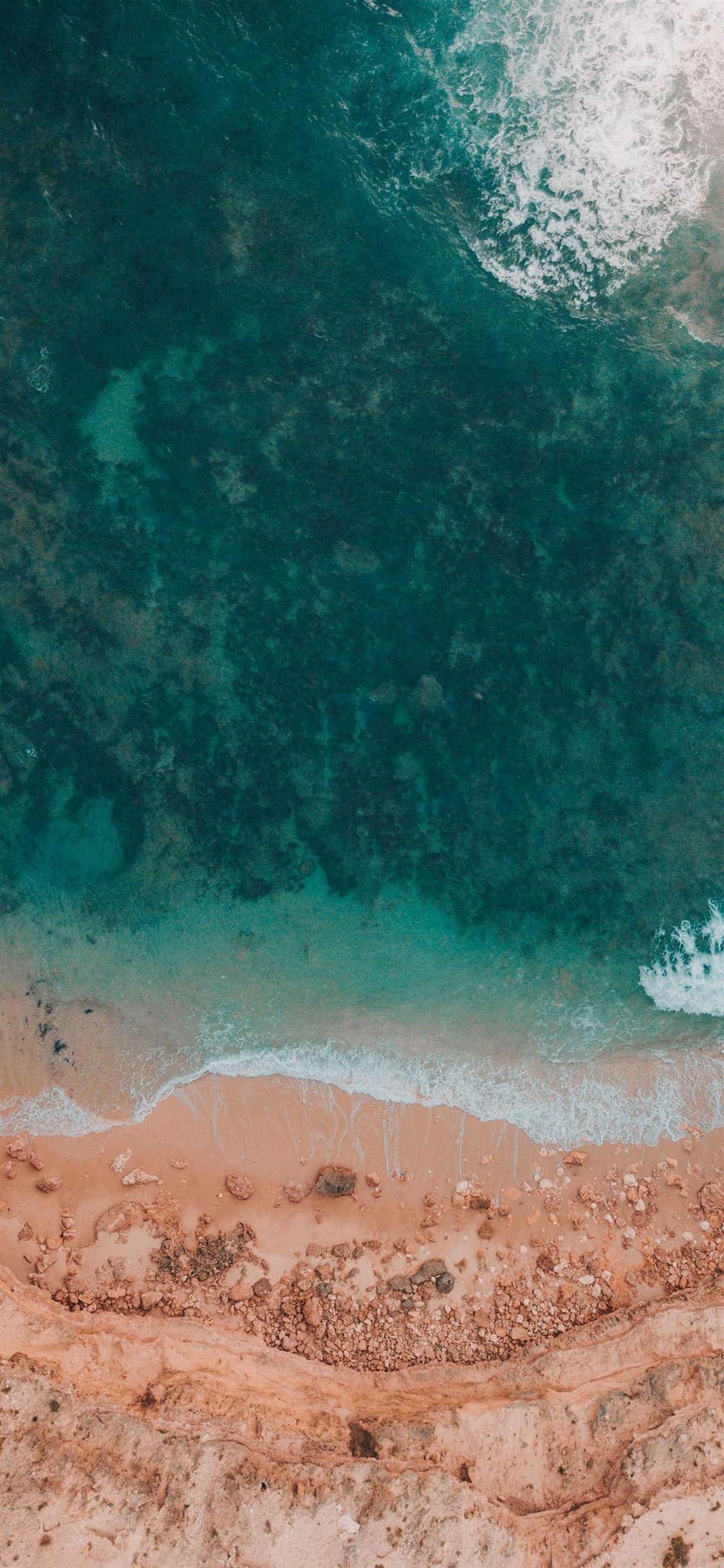 Beach 4K Aerial Photography Wallpapers