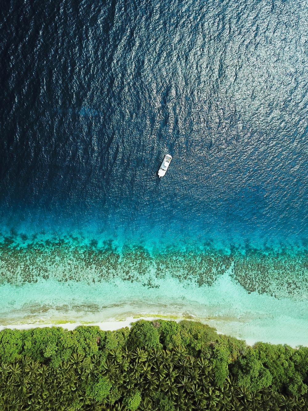 Beach 4K Aerial Photography Wallpapers