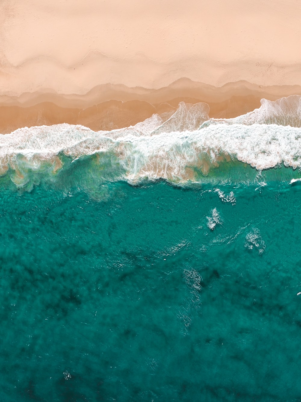 Beach 4K Aerial Photography Wallpapers