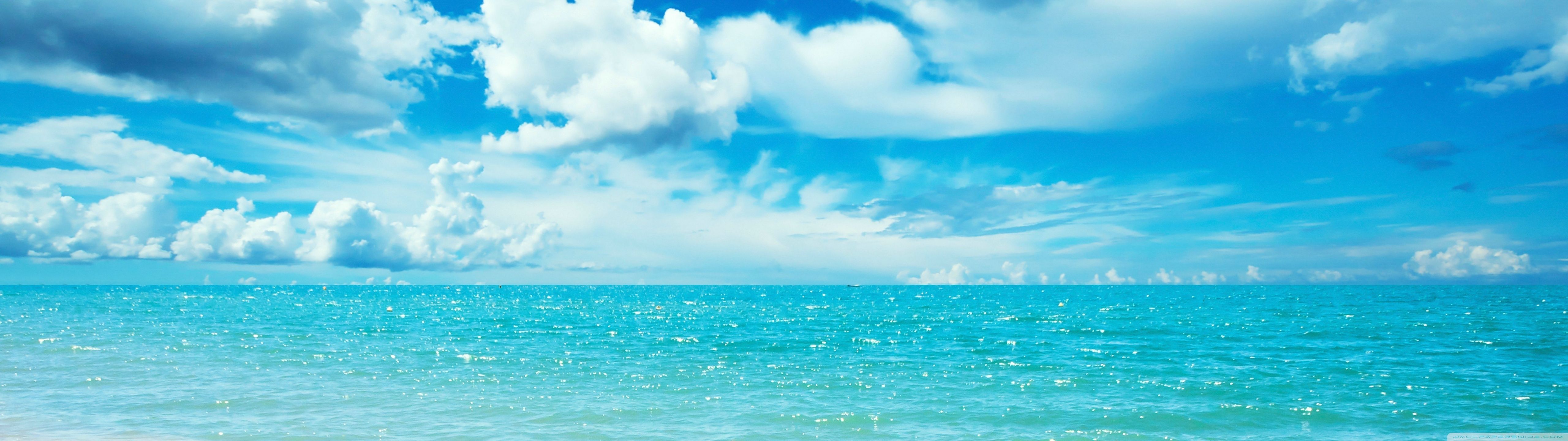 Beach 5760X1080 Wallpapers