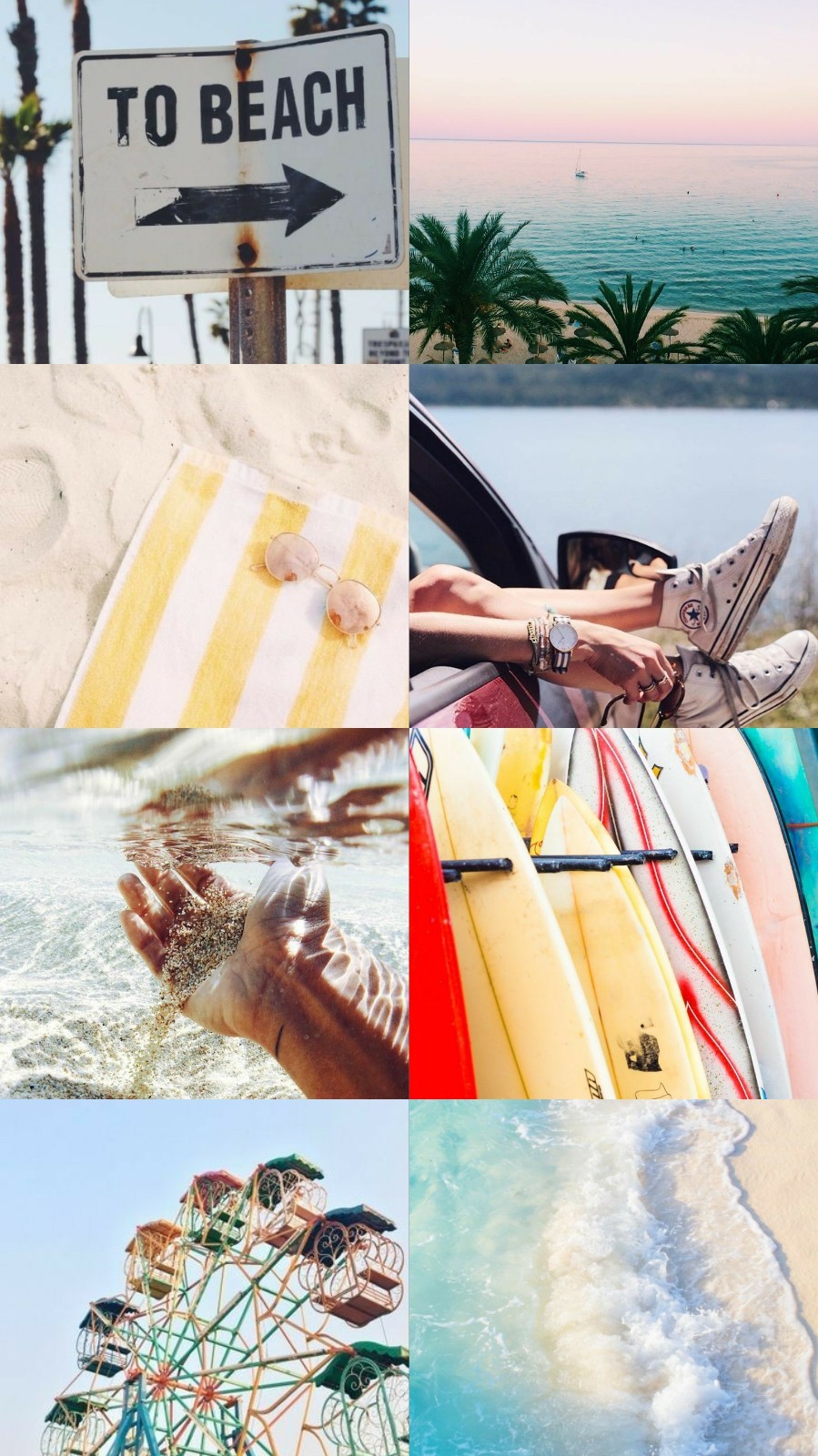 Beach Aesthetic Tumblr Wallpapers