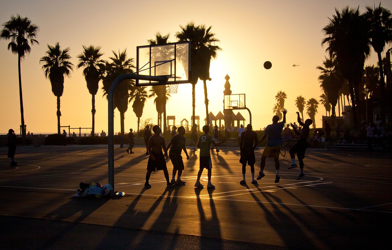 Beach Basketball Court Wallpapers