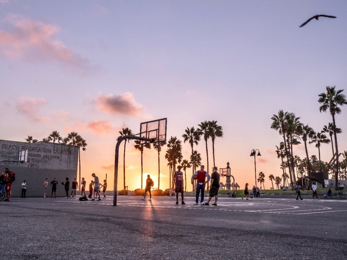 Beach Basketball Court Wallpapers