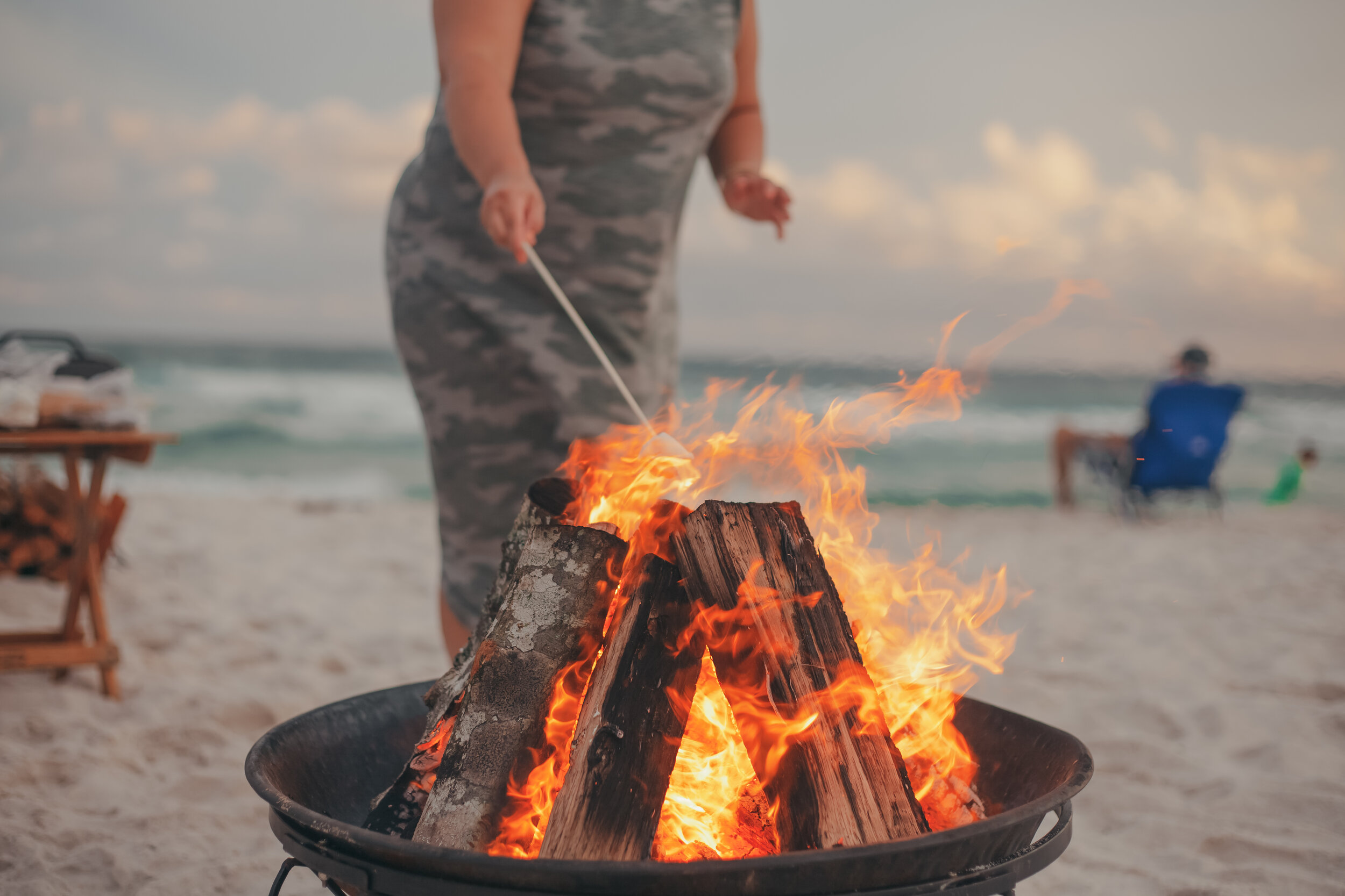 Beach Bonfire Wallpapers