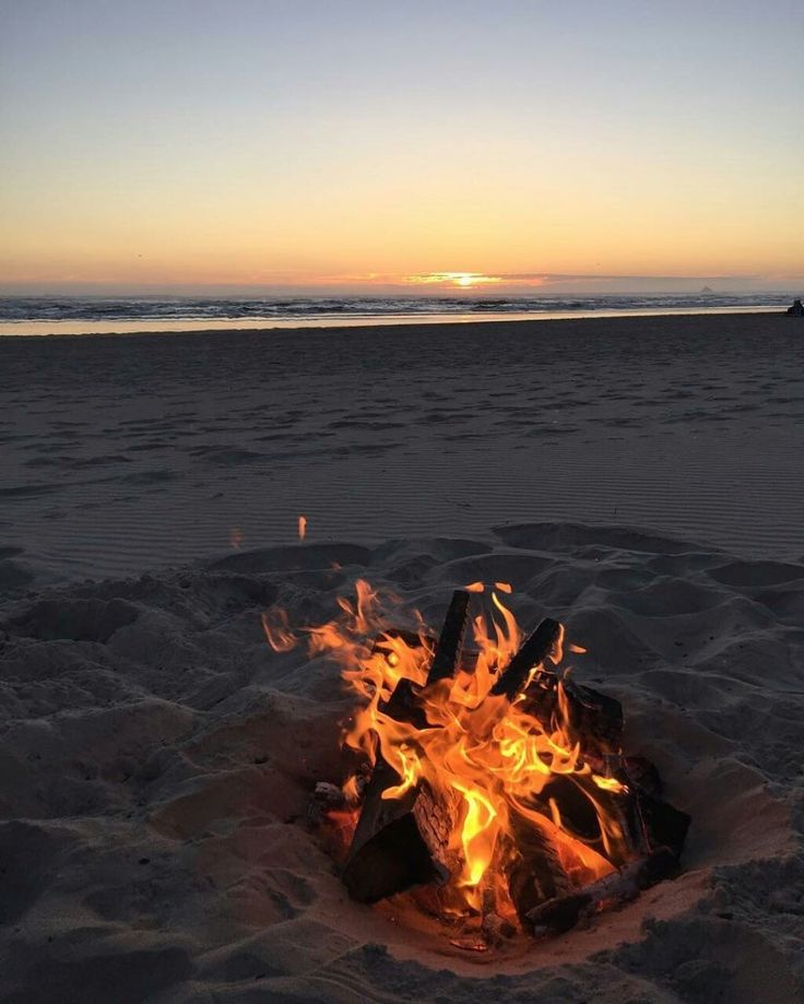 Beach Bonfire Wallpapers