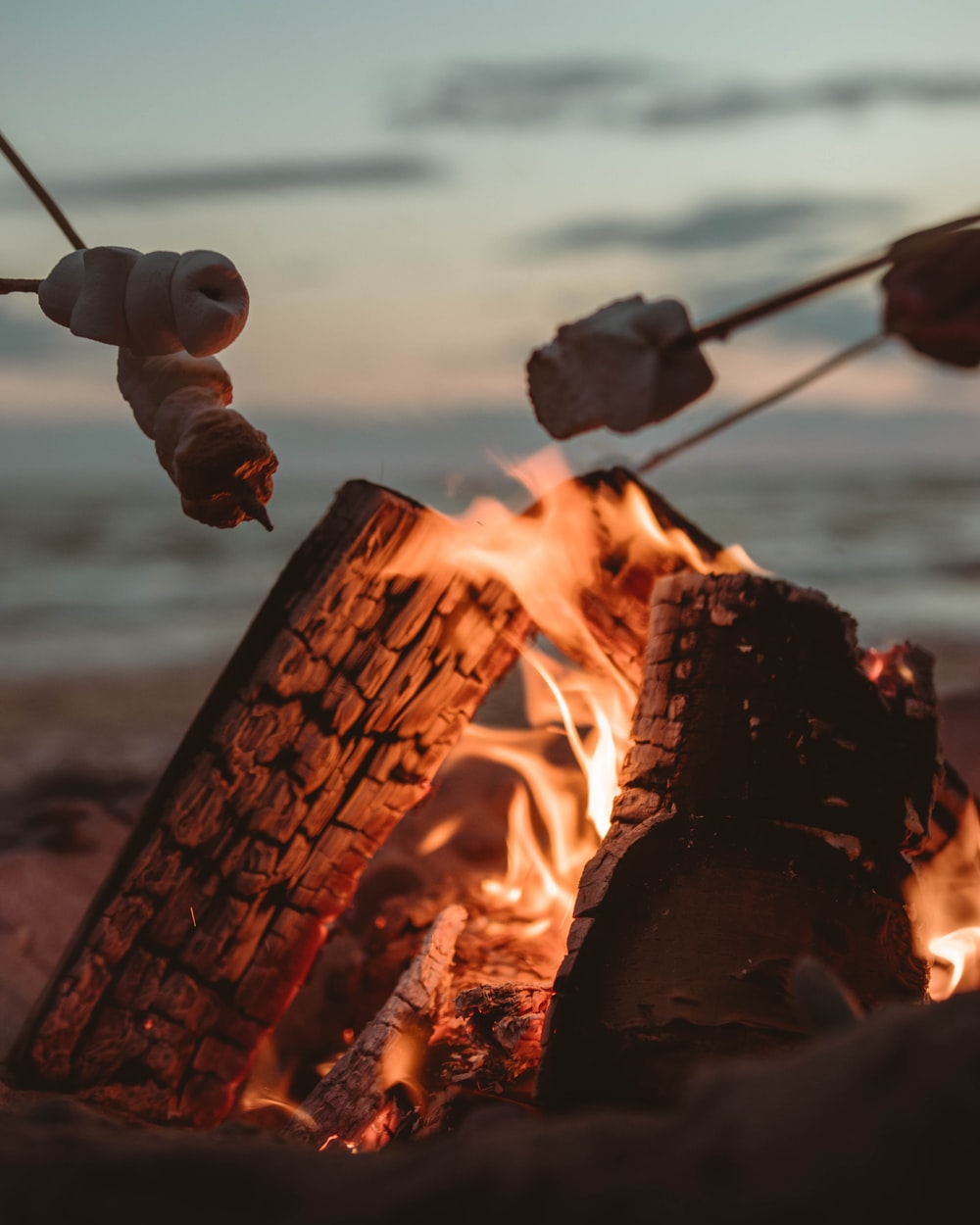 Beach Bonfire Wallpapers