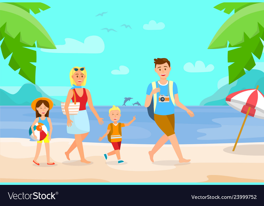 Beach Cartoon Wallpapers