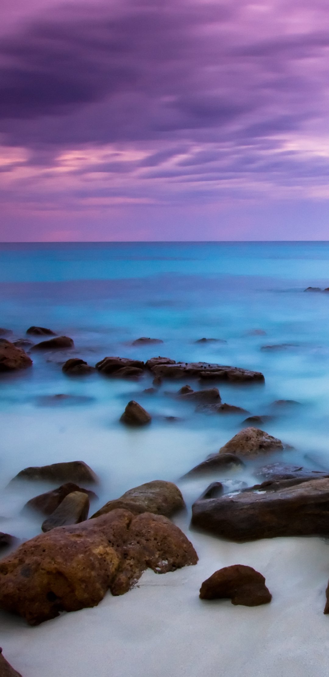 Beach Cloud Earth Horizon Ocean Purple Sea Wallpapers