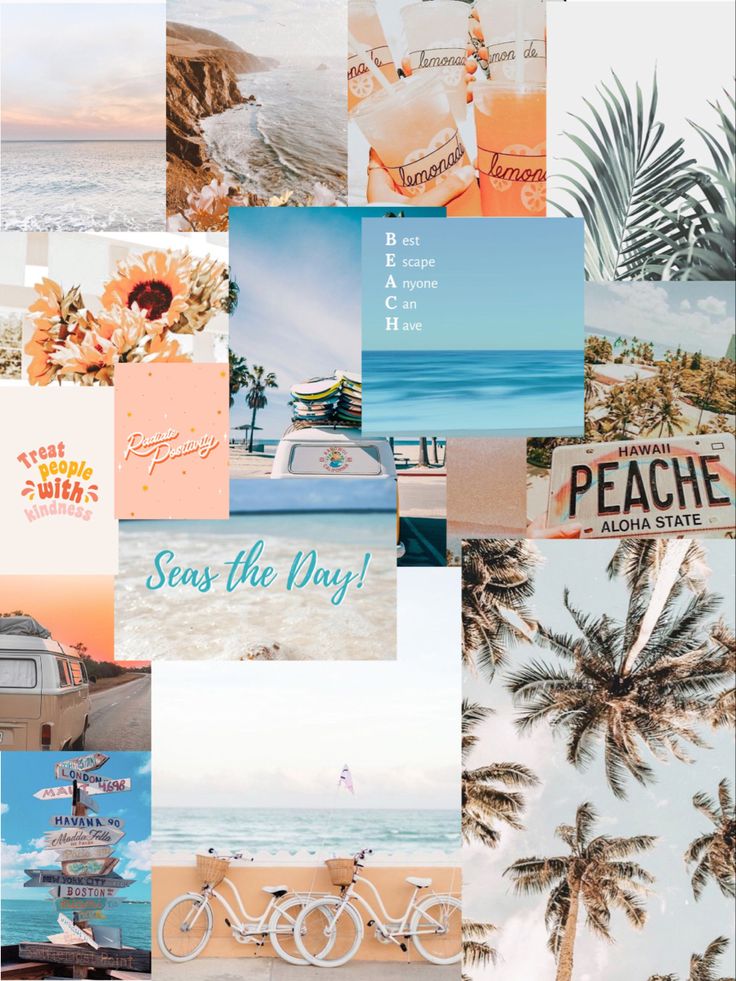 Beach Collage Wallpapers