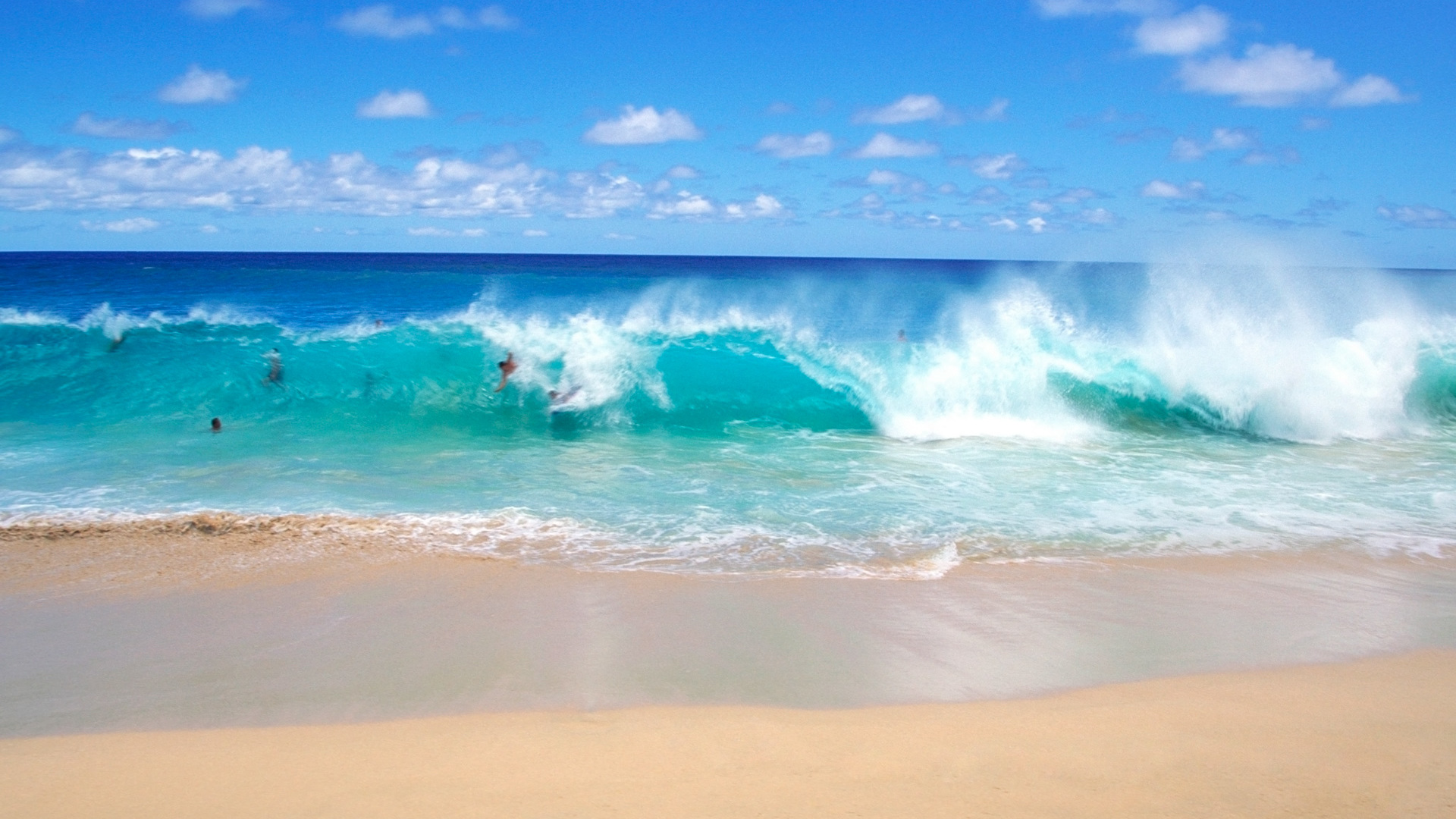 Beach Dual Screen Wallpapers