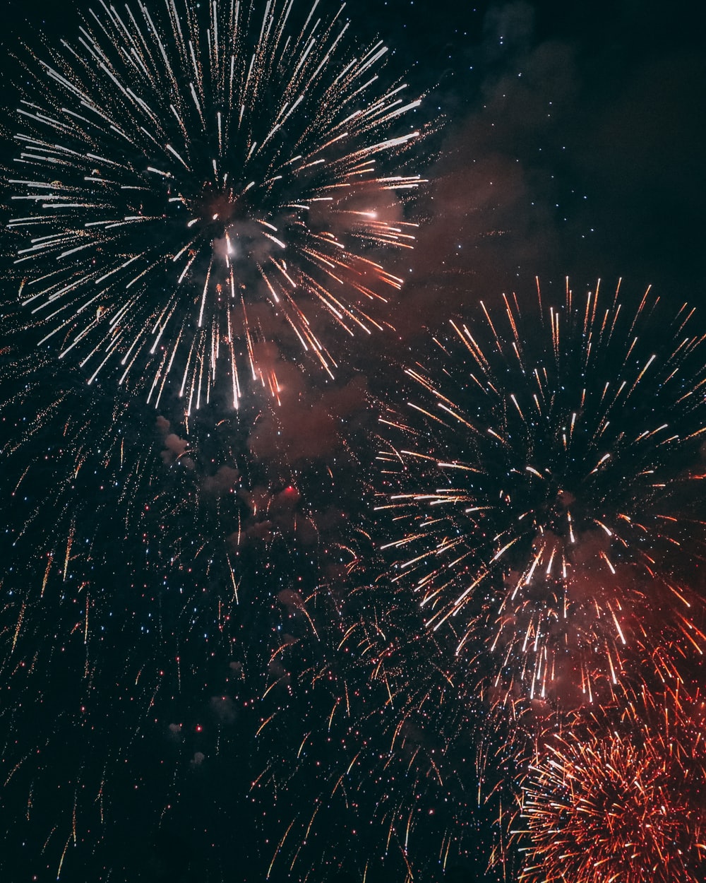 Beach Fireworks Wallpapers