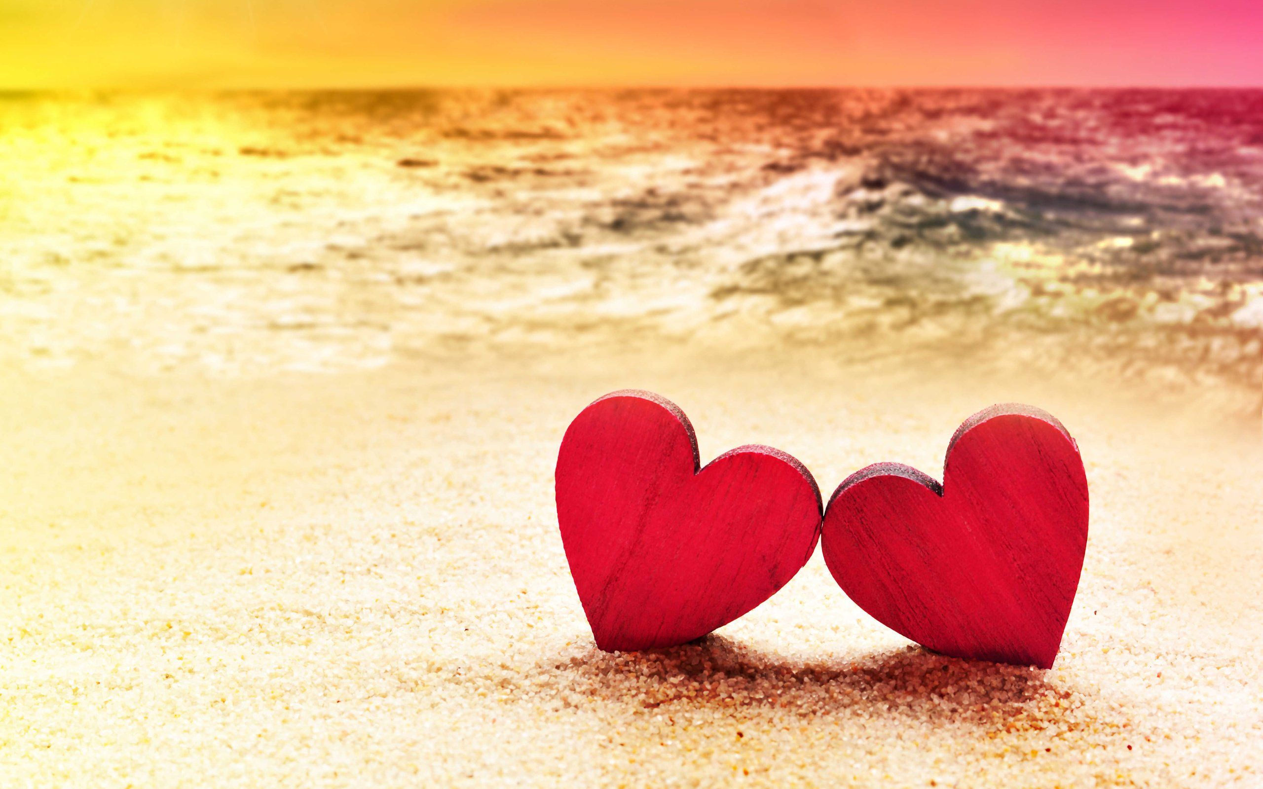 Beach Heart Wallpapers