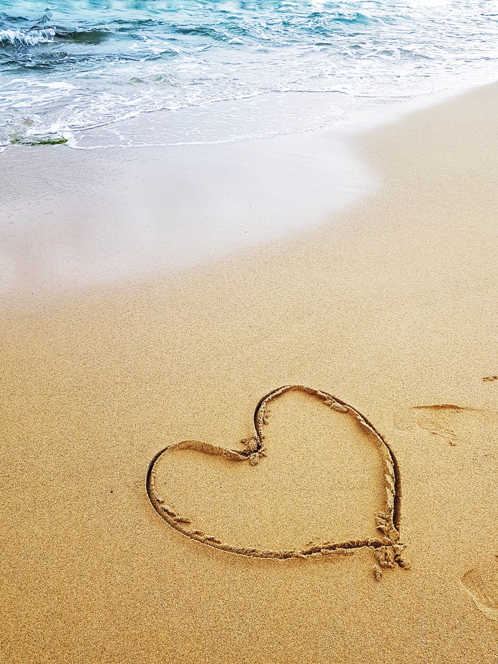 Beach Heart Wallpapers