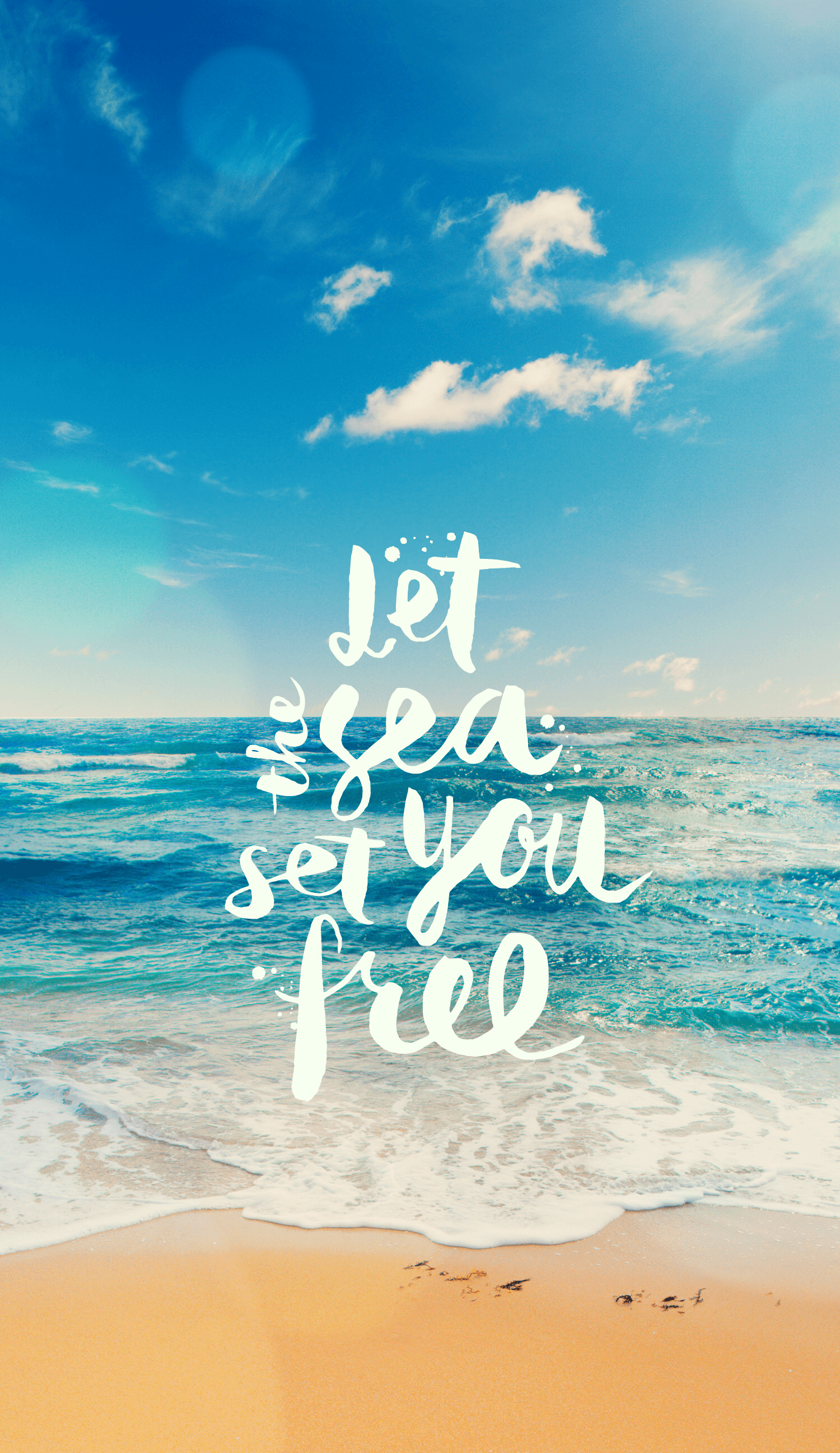 Beach Quotes Wallpapers