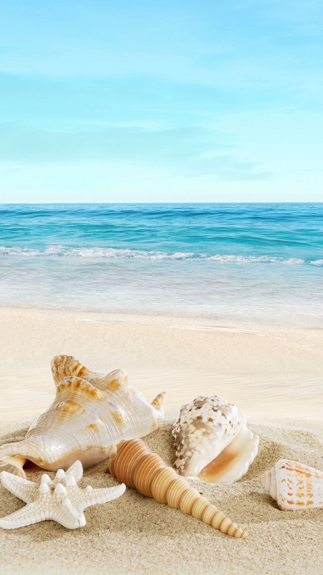 Beach Scene Iphone Wallpapers