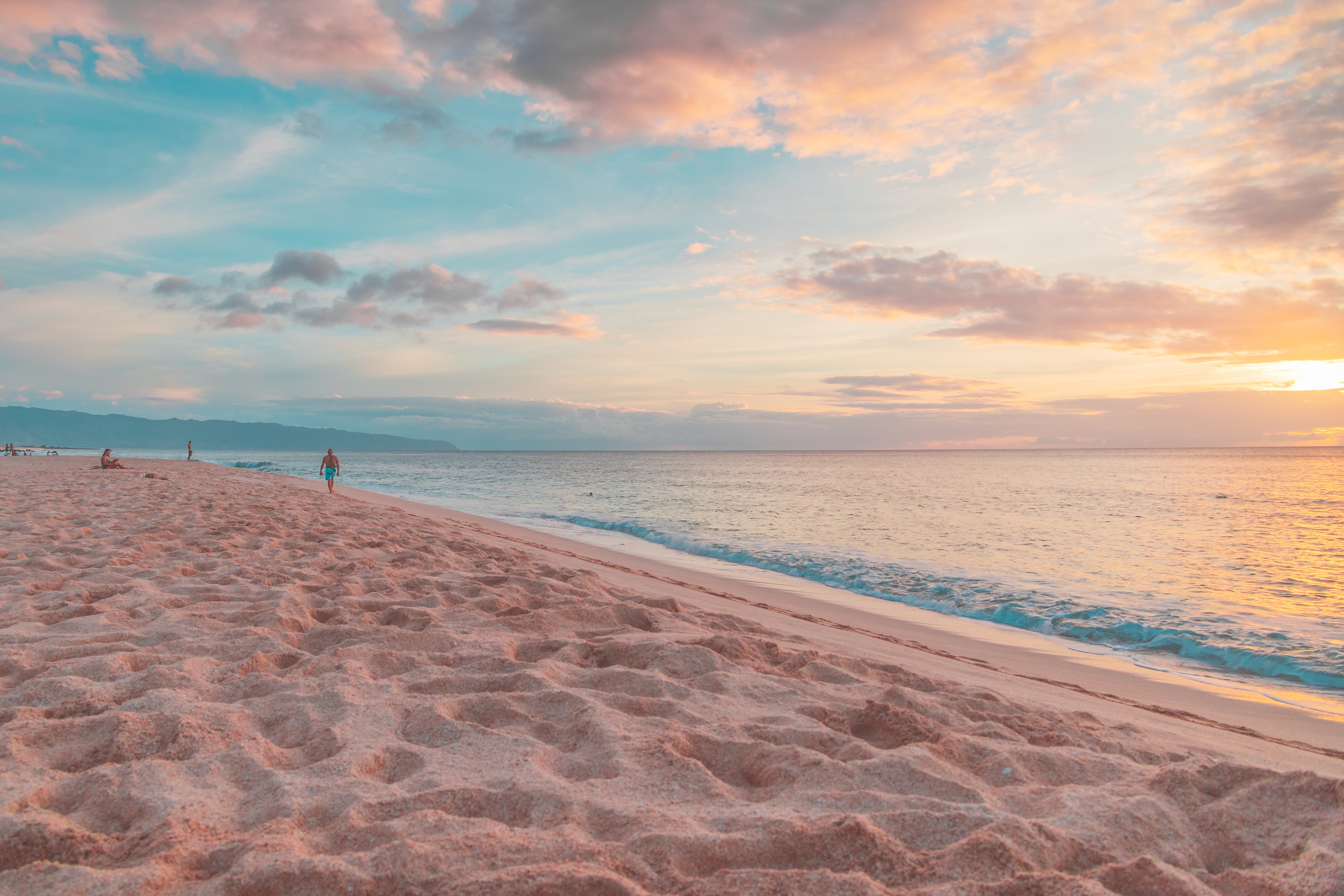 Beach Sunset Phone Wallpapers