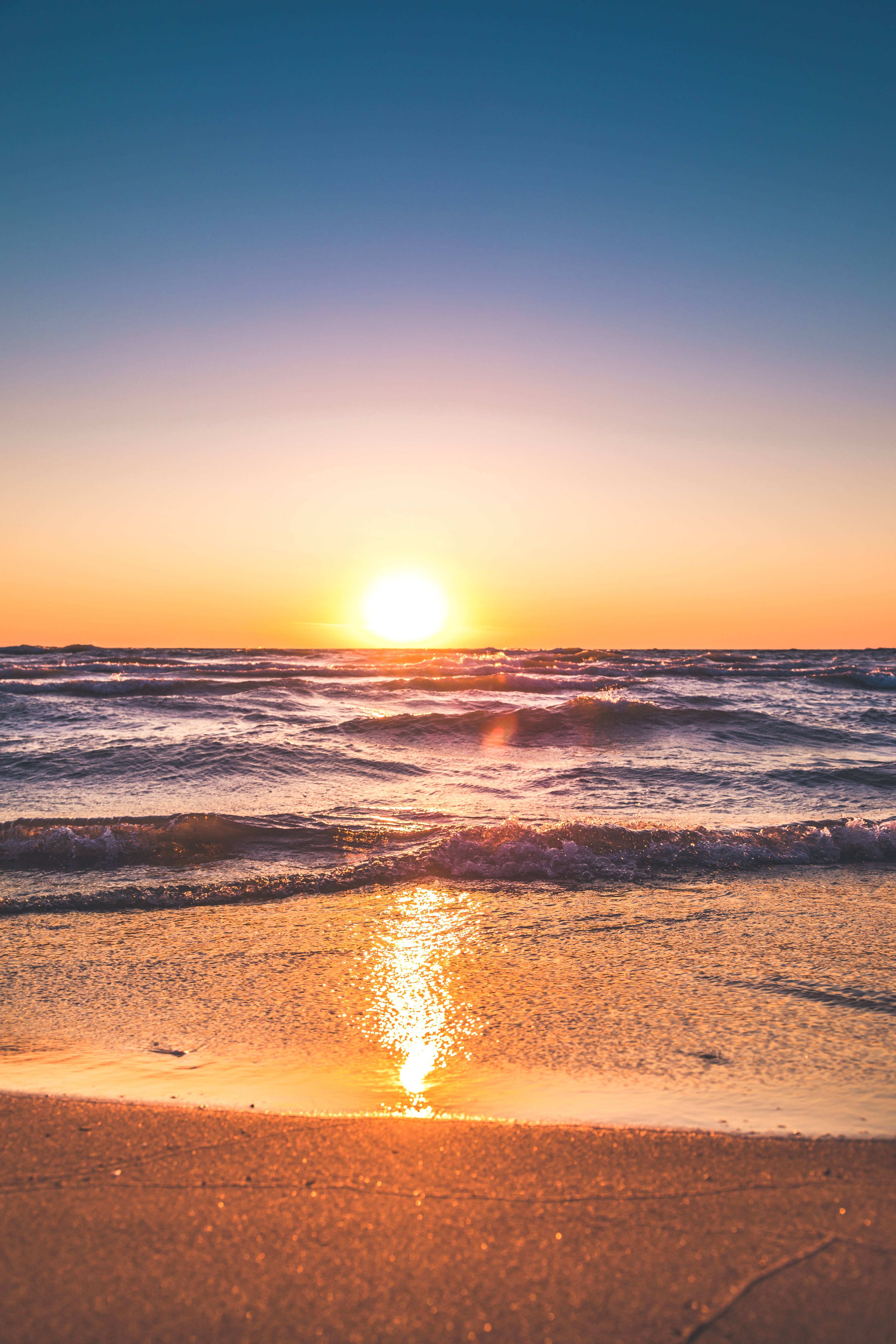 Beach Sunset Phone Wallpapers