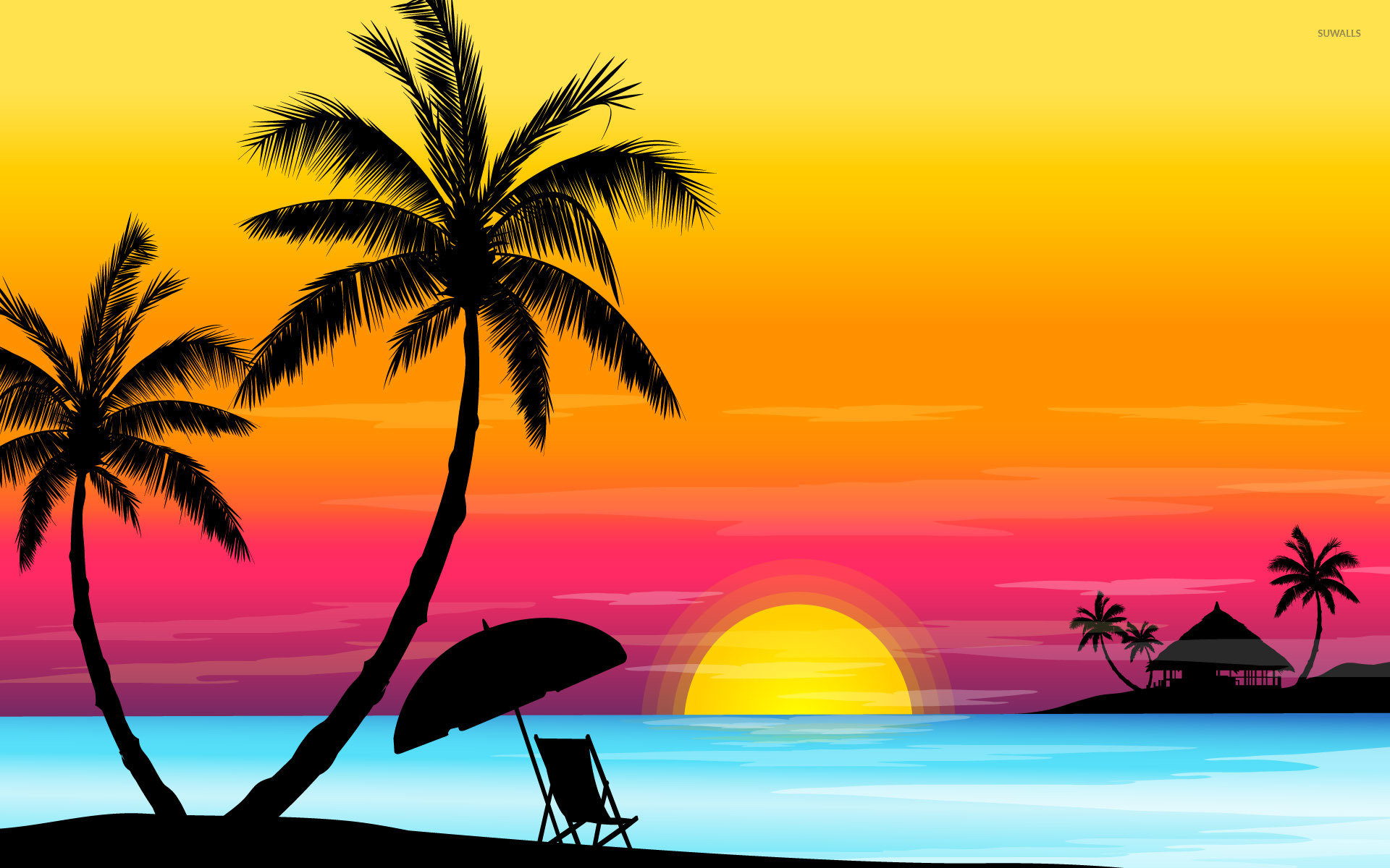 Beach Sunset Wallpapers