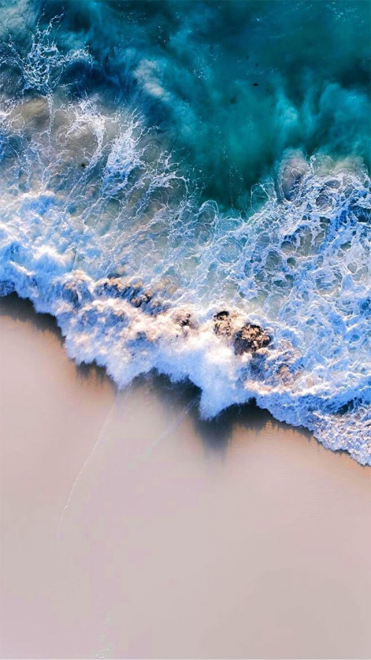 Beach Wave Iphone Wallpapers