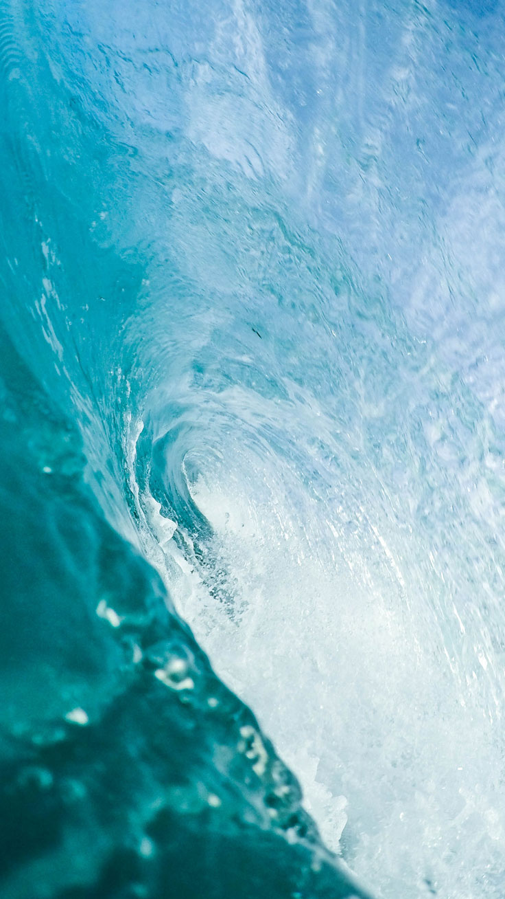 Beach Wave Iphone Wallpapers