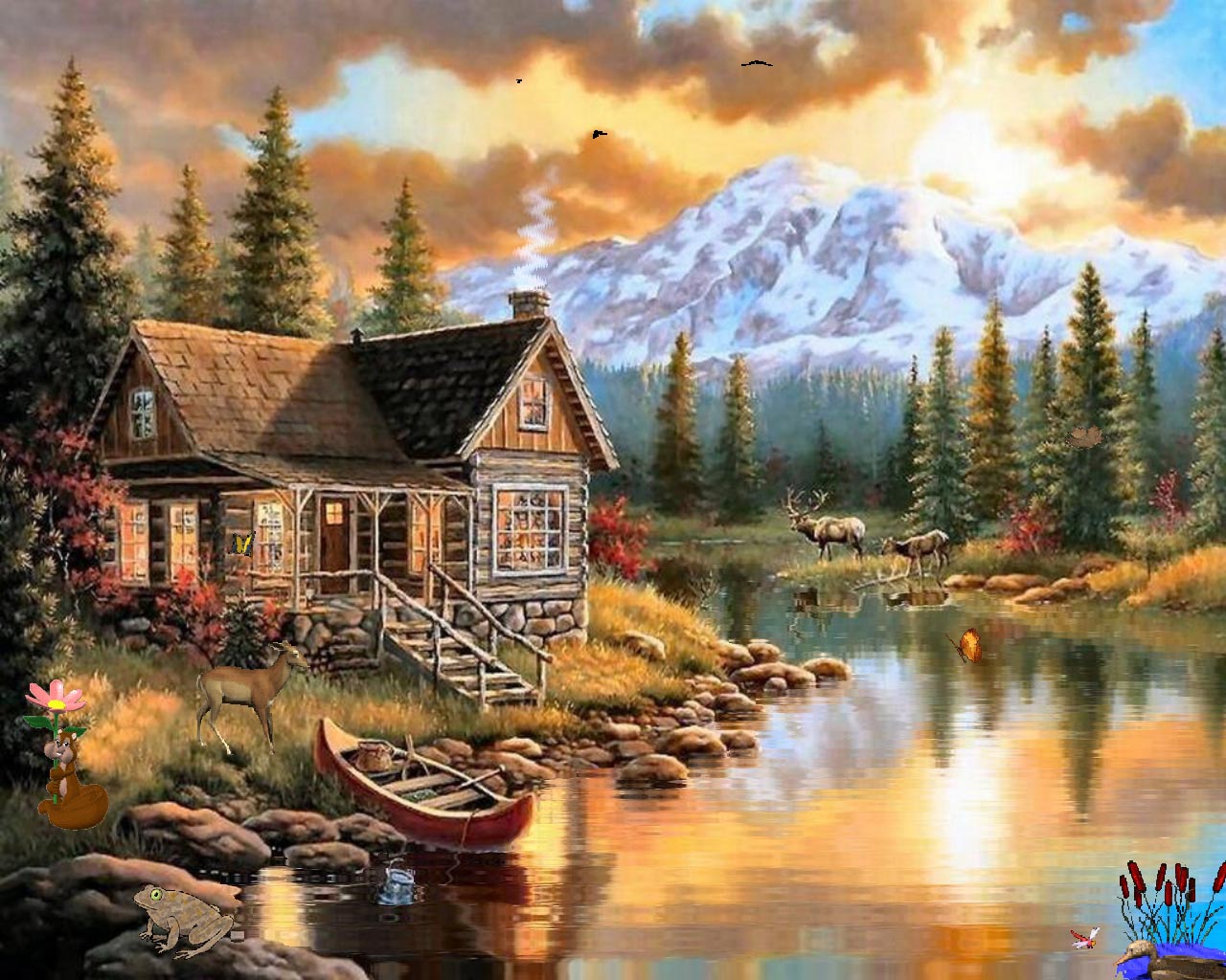 Beautiful Artistic Lake Wallpapers