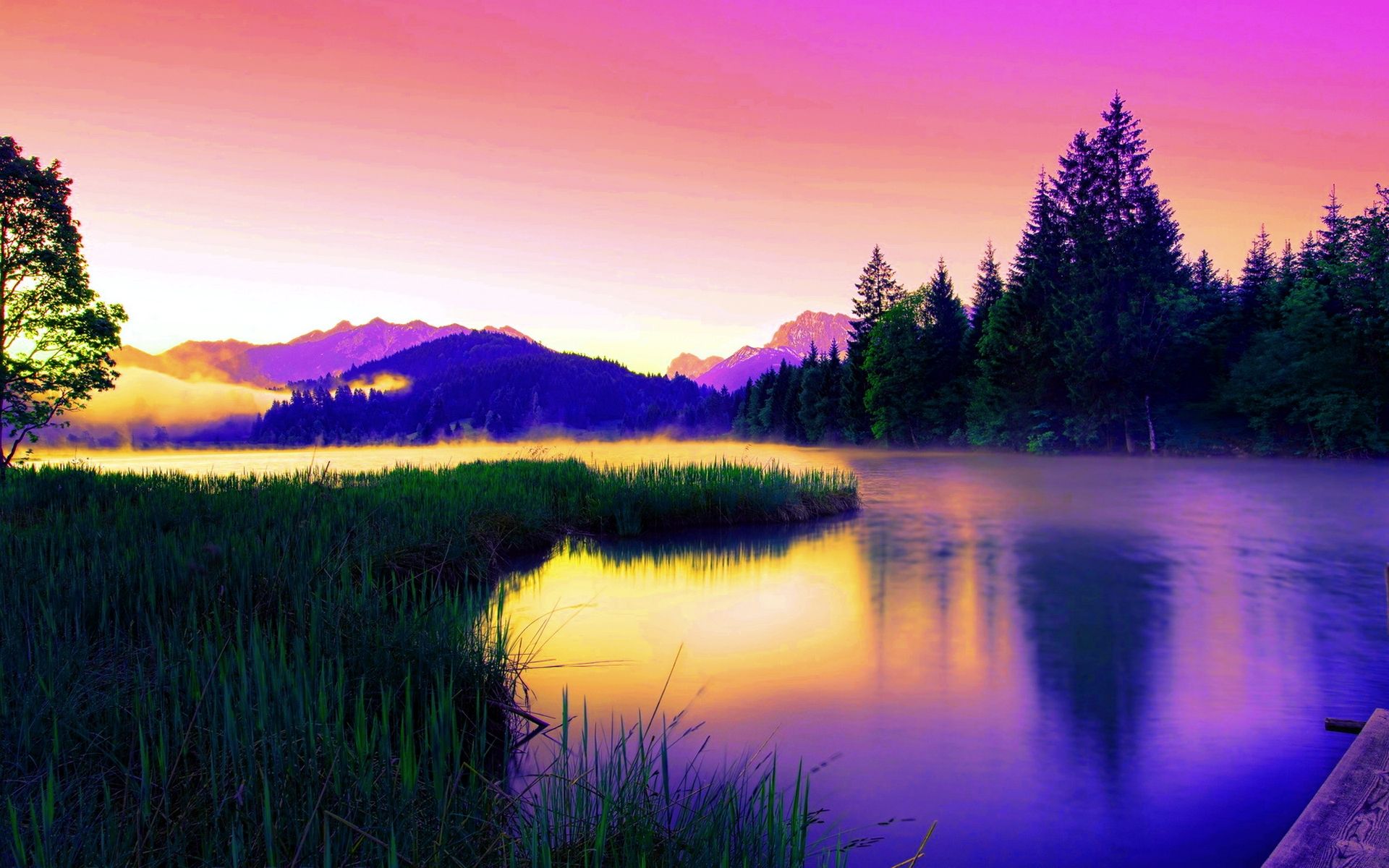 Beautiful Artistic Lake Wallpapers