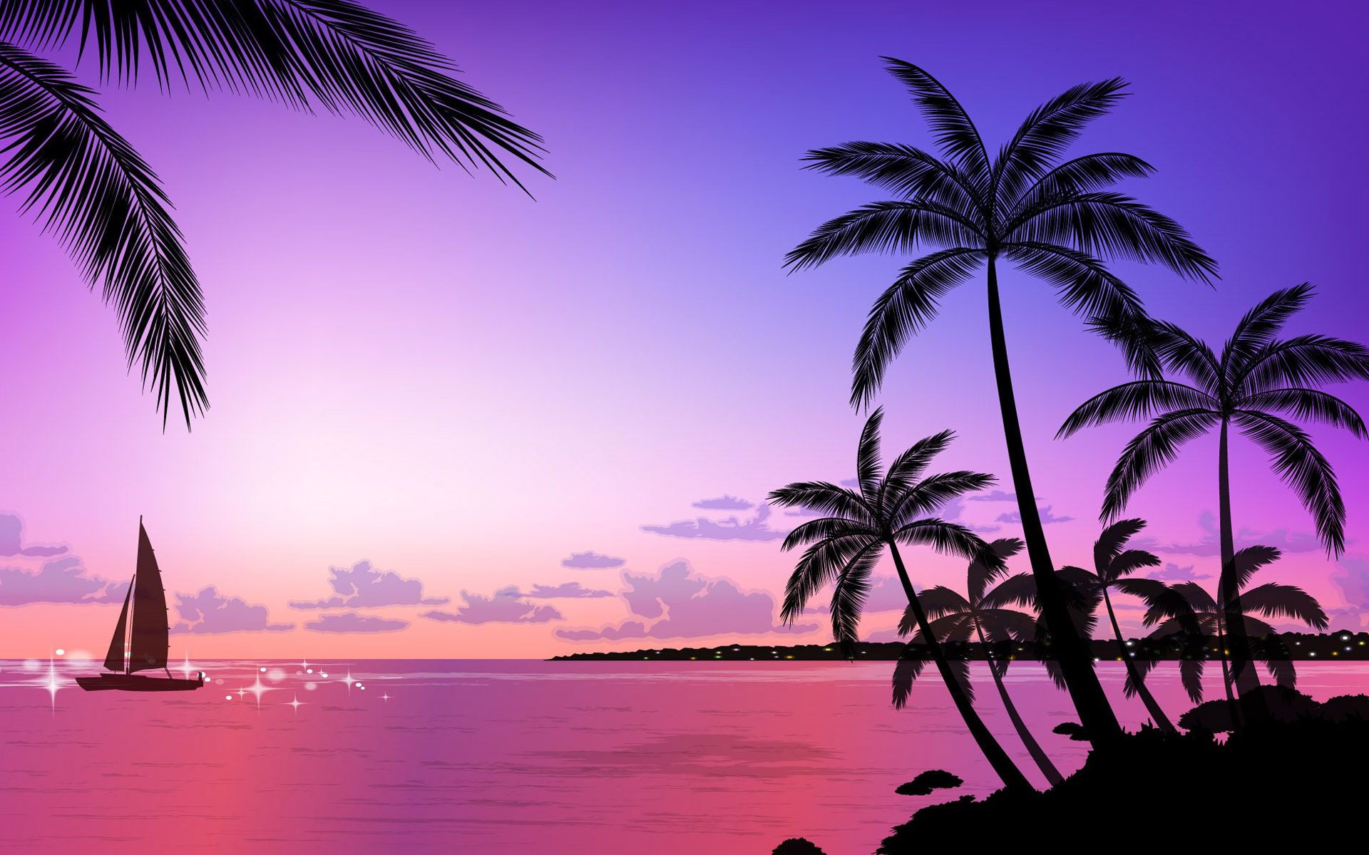 Beautiful Beach Sunset Wallpapers