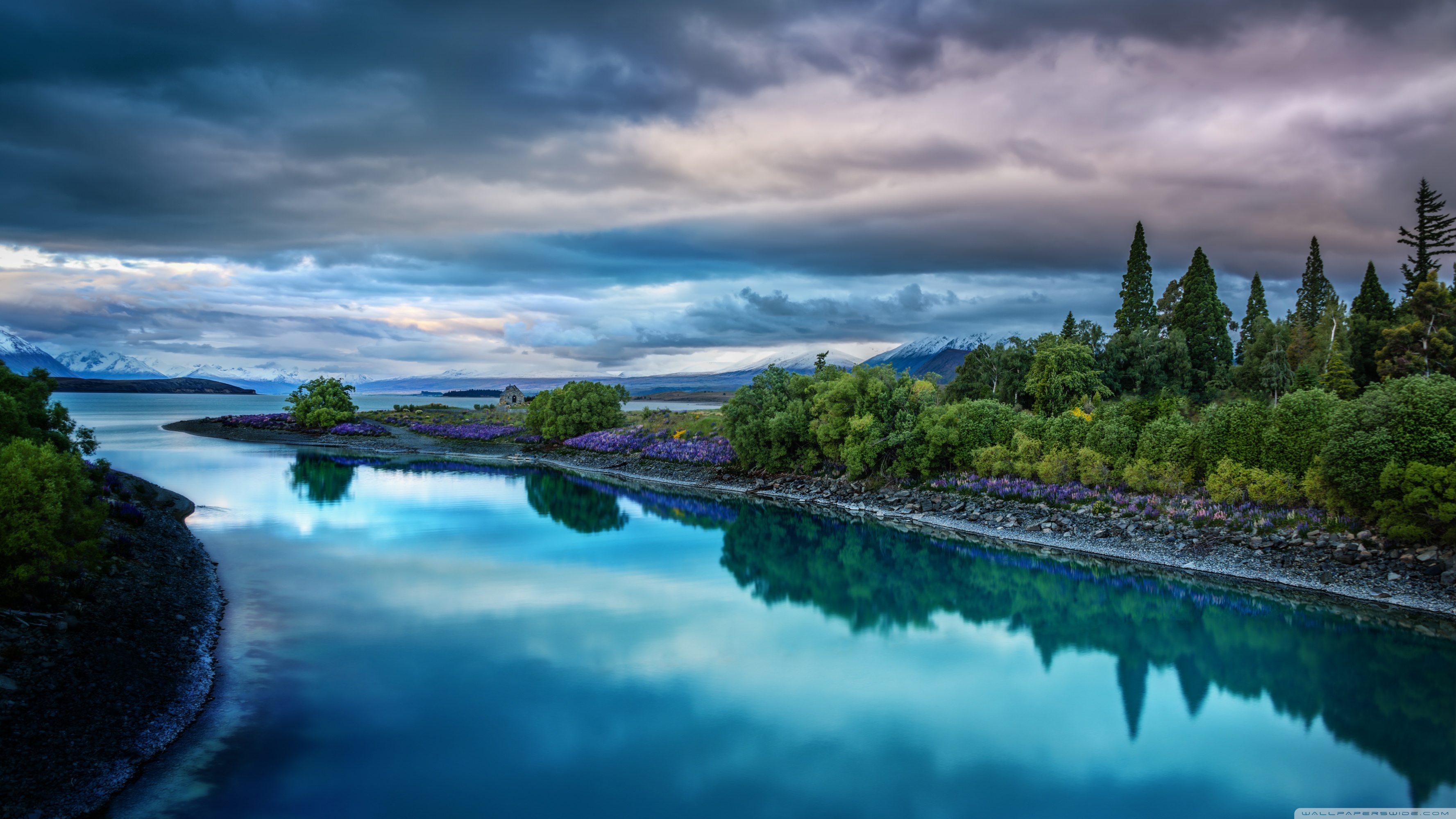 Beautiful Lake New Zealand Wallpapers