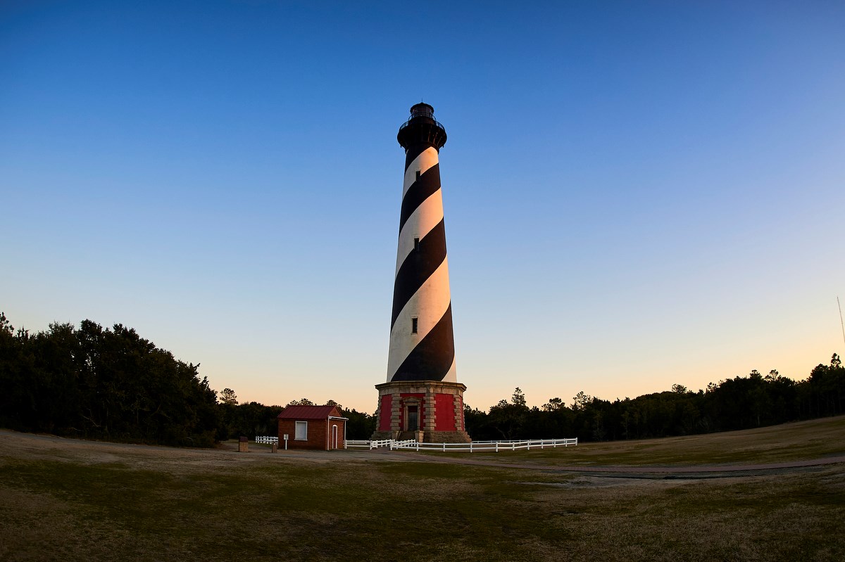 Beautiful Lighthouse With Rock Bridge Wallpapers