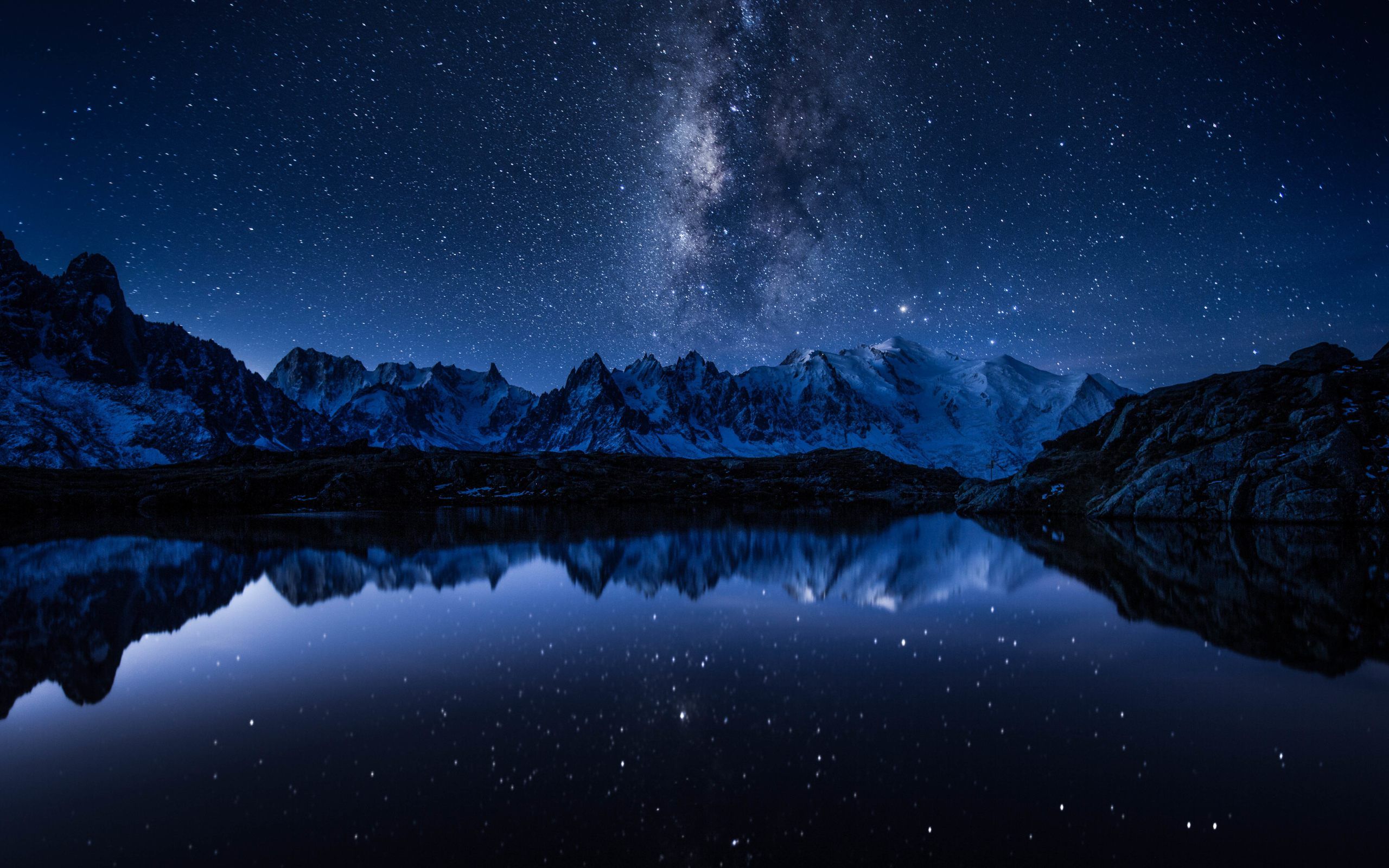 Beautiful Milky Way Night Wallpapers