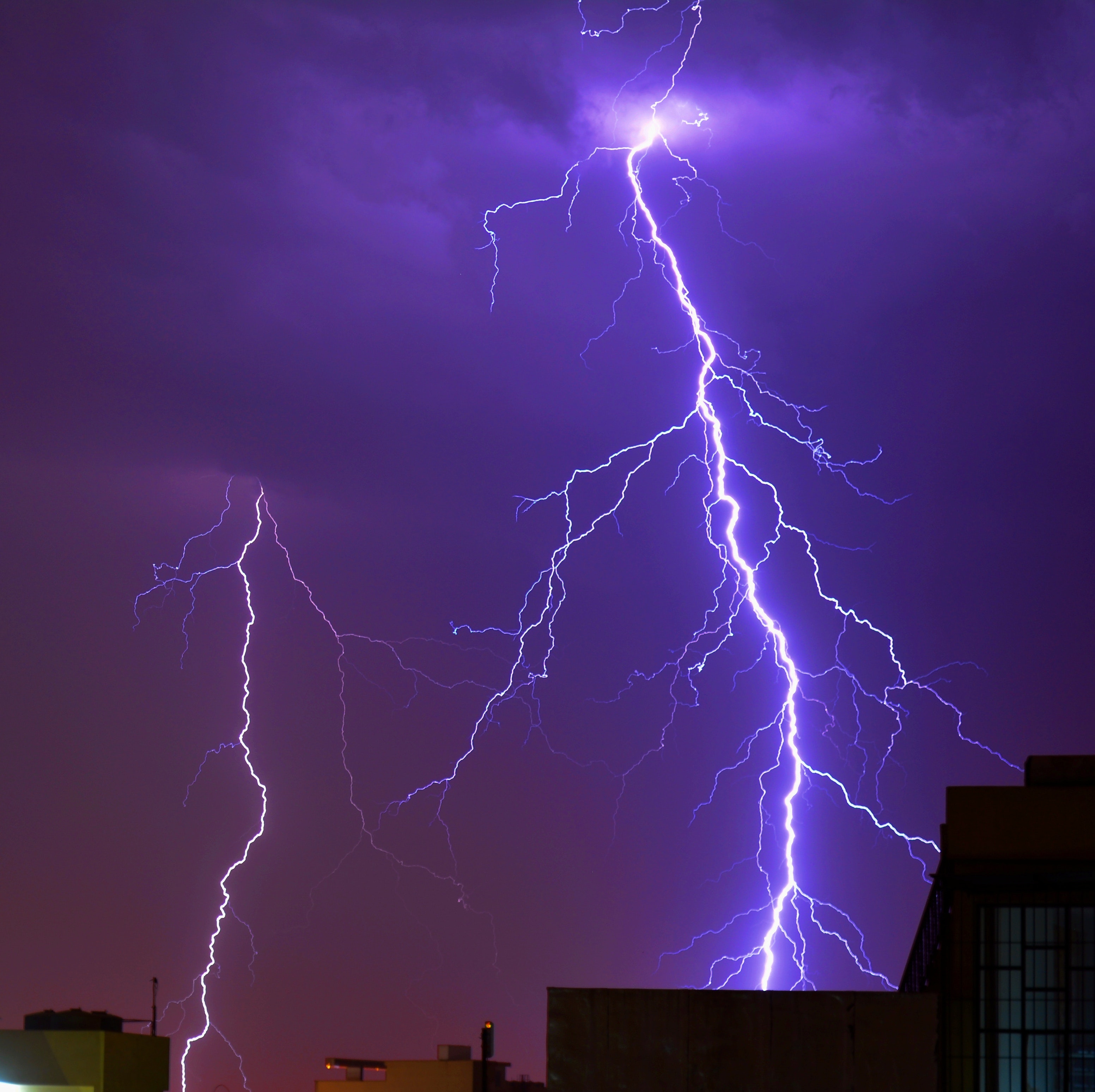 Beautiful Nature Thunderstorm Colorful Forest Wallpapers