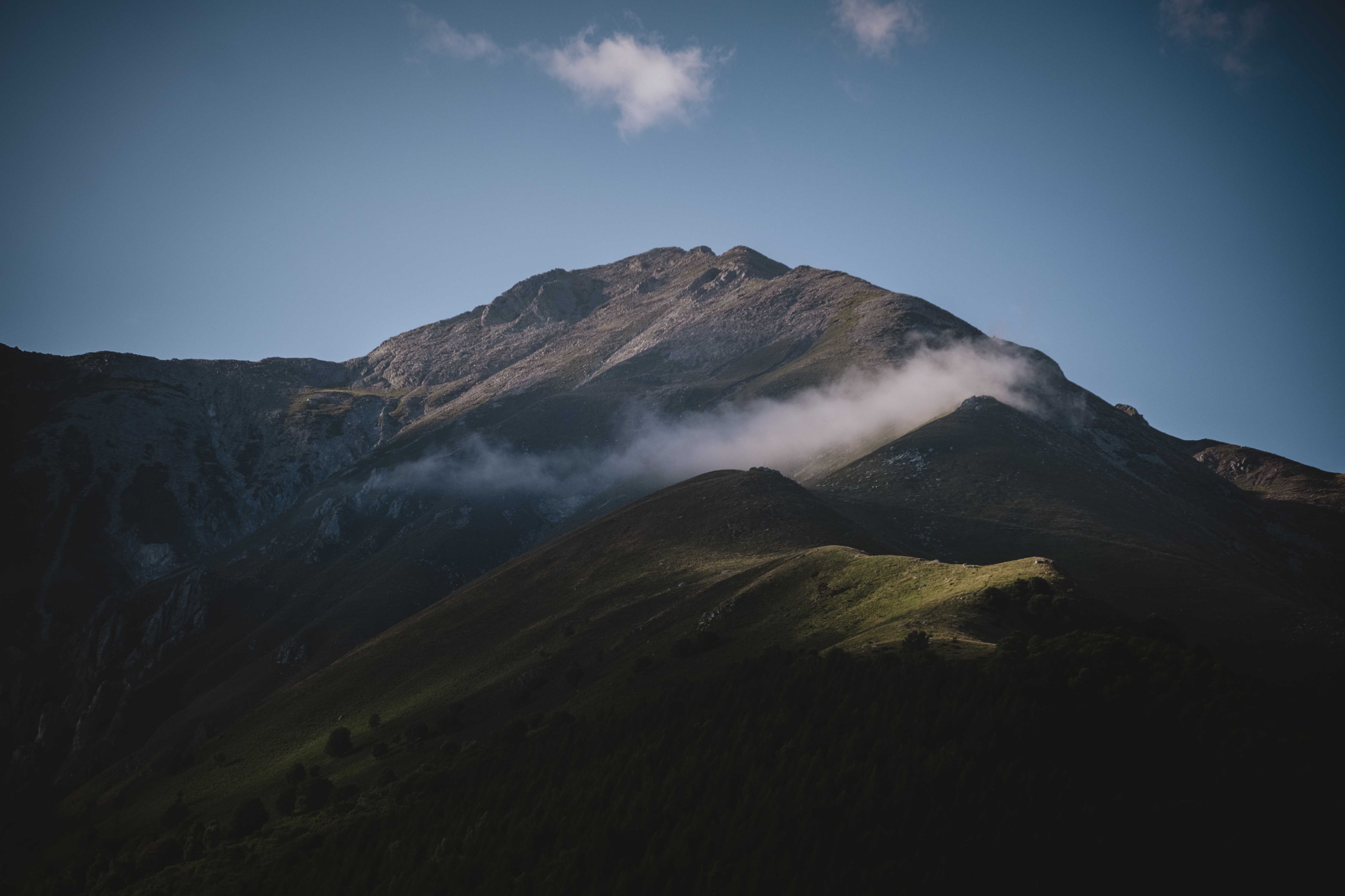 Bejaia Moutains Trees Sunlight Sky Wallpapers