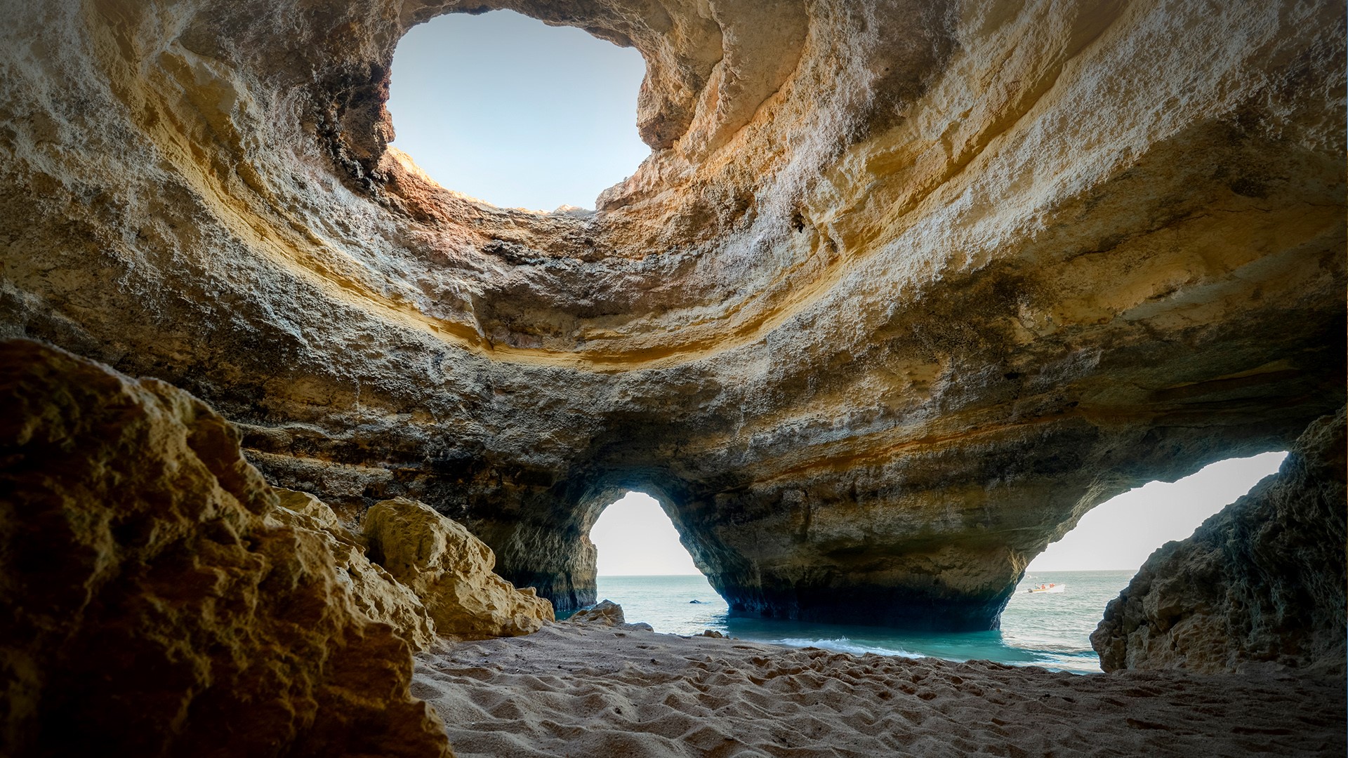 Benagil Cave In The Algarve Wallpapers