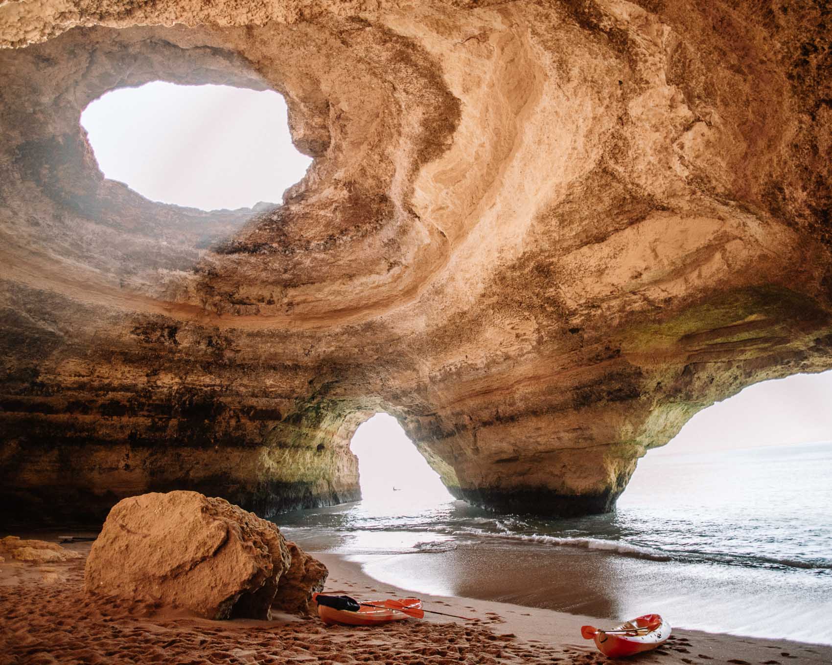 Benagil Cave In The Algarve Wallpapers