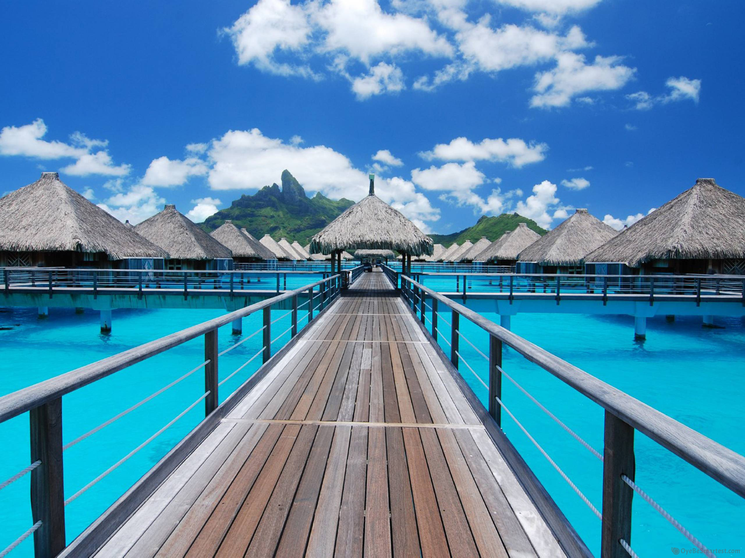 Bora Bora Island Resort Wallpapers