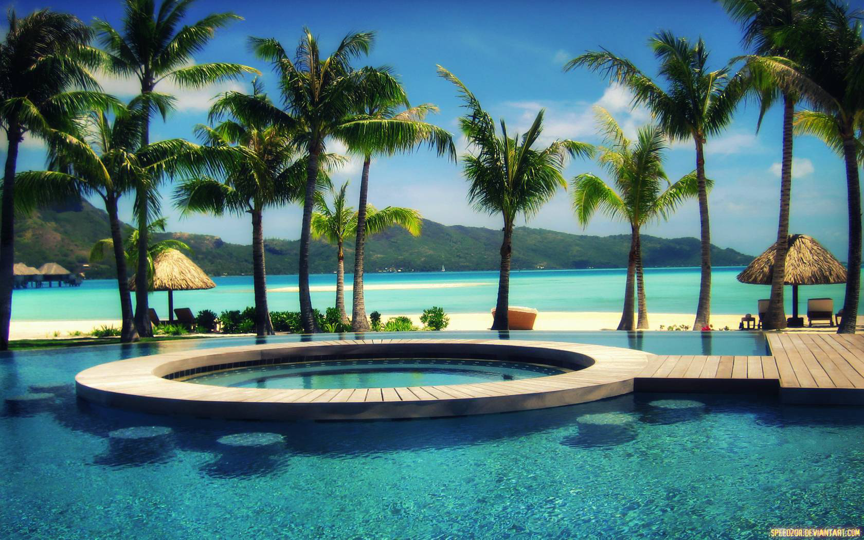 Bora Bora Island Resort Wallpapers