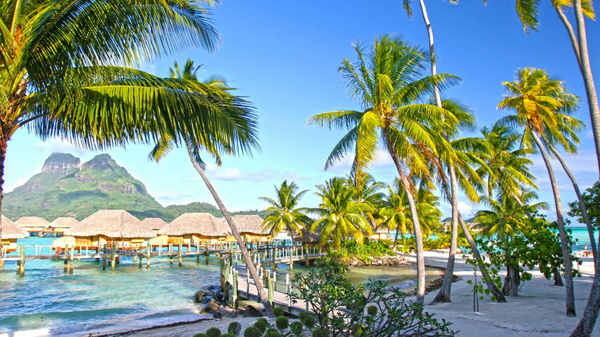 Bora Bora Island Resort Wallpapers