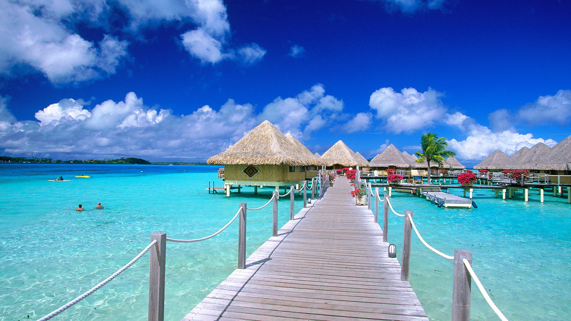 Bora Bora Island Resort Wallpapers