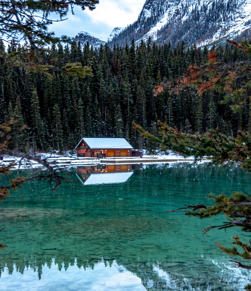 Canada Canadian Rockies In Winter Wallpapers