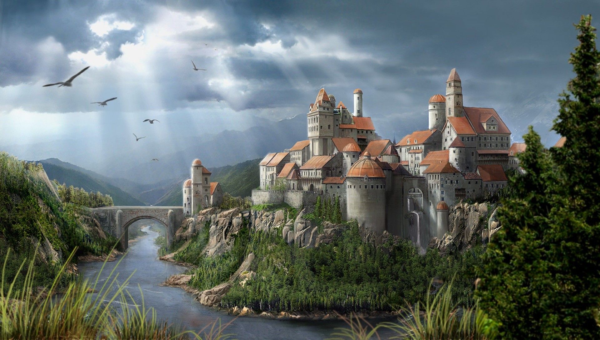 Castle 4K Beautiful Wallpapers