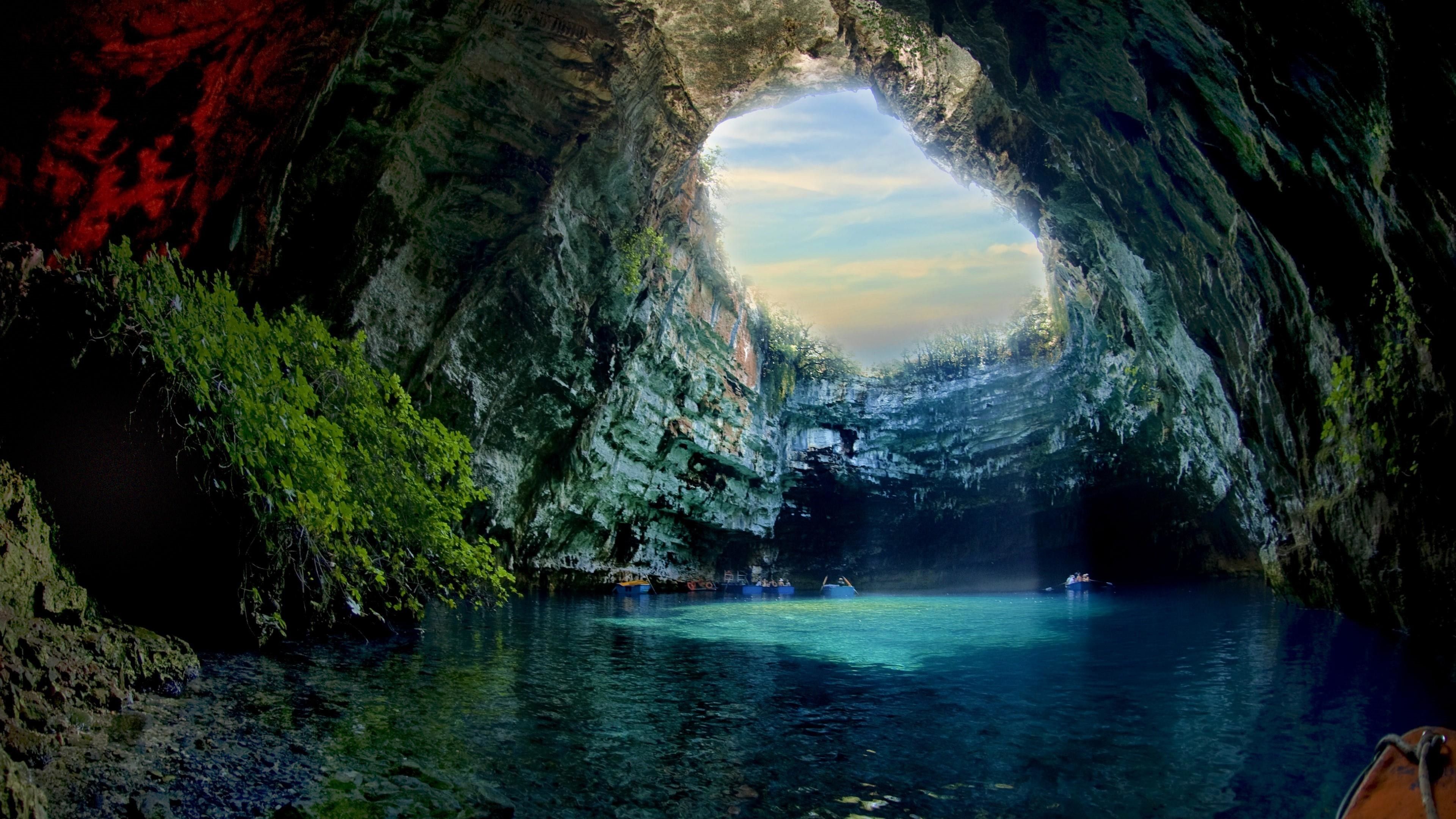 Cave Lake Wallpapers