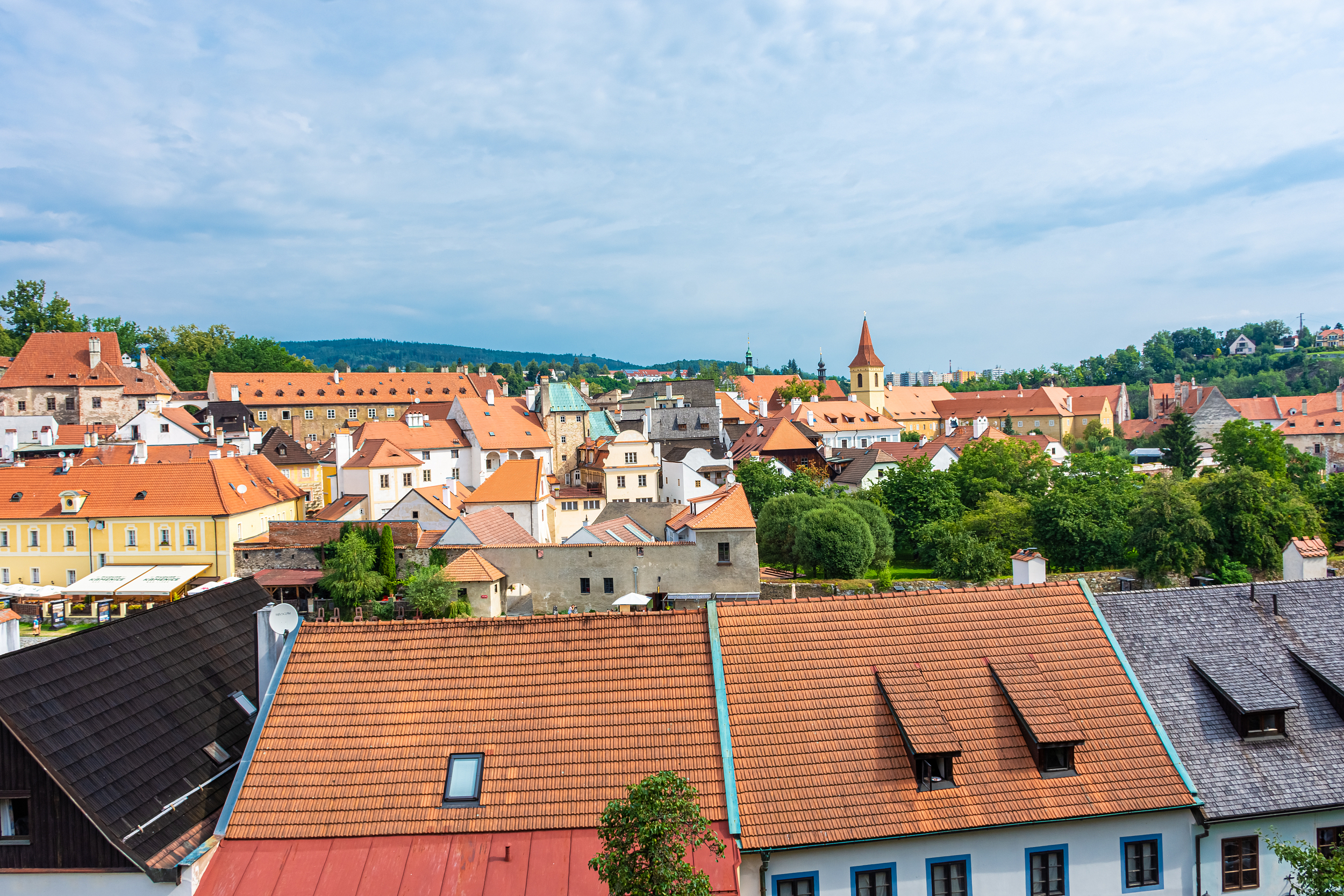 Cesky Krumlov In Winter Wallpapers