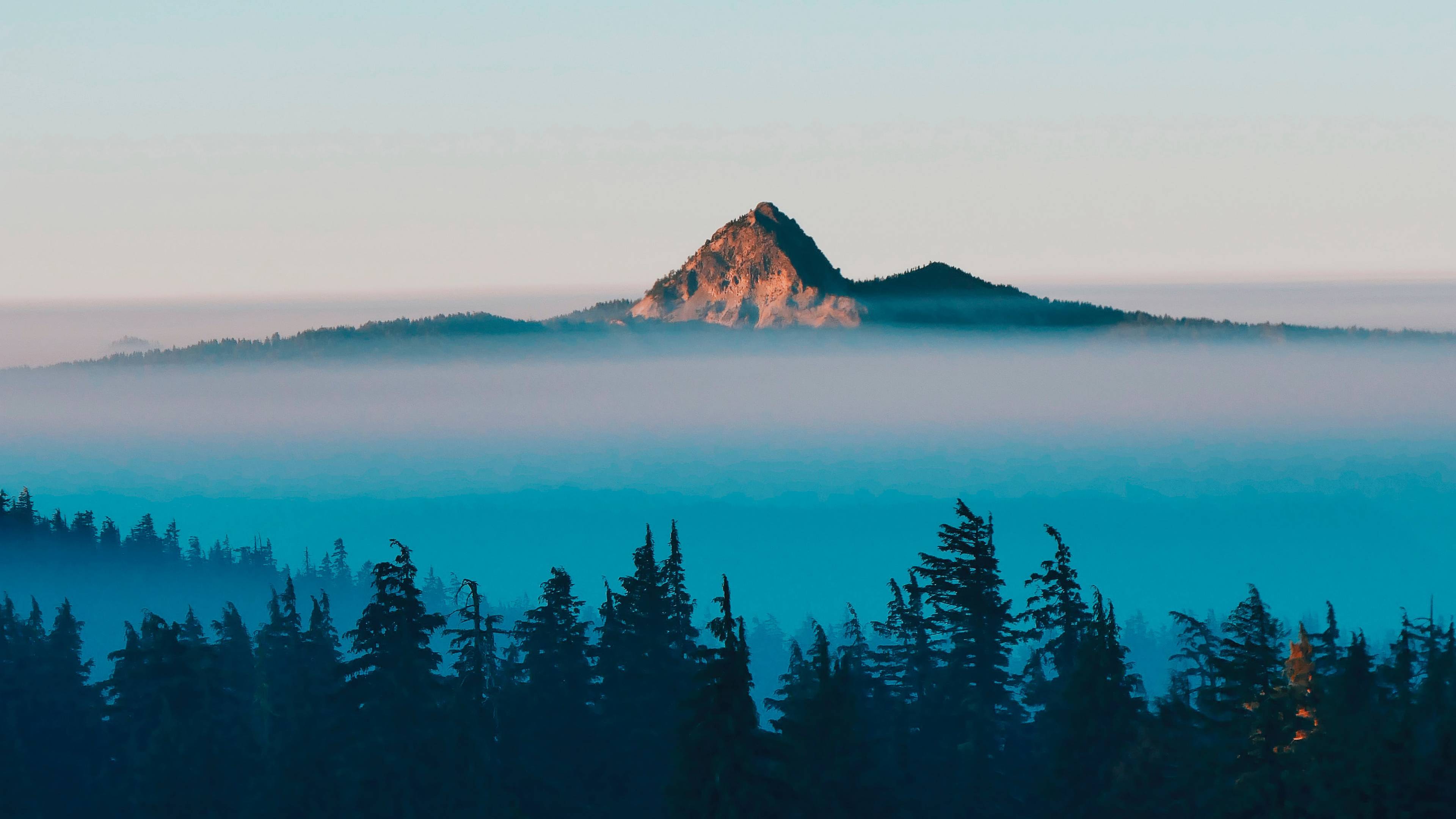 Clouds Mountains Peaks Wallpapers