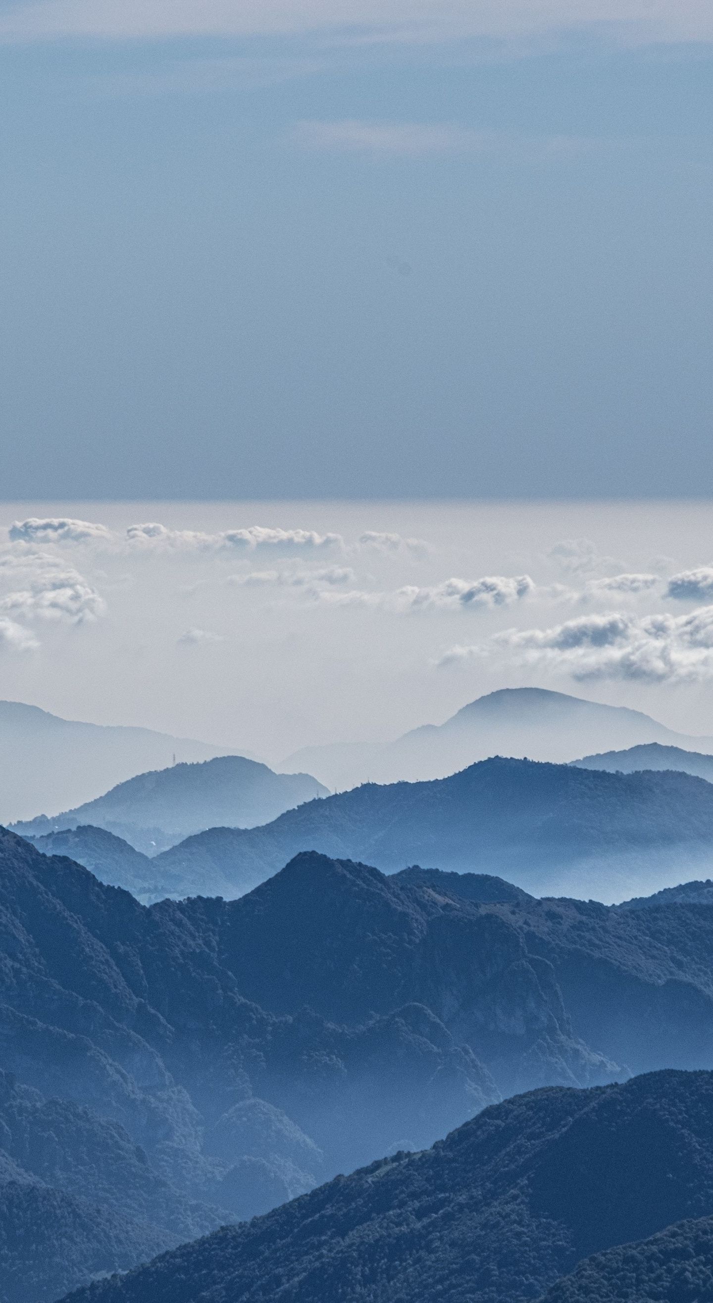 Clouds Mountains Peaks Wallpapers