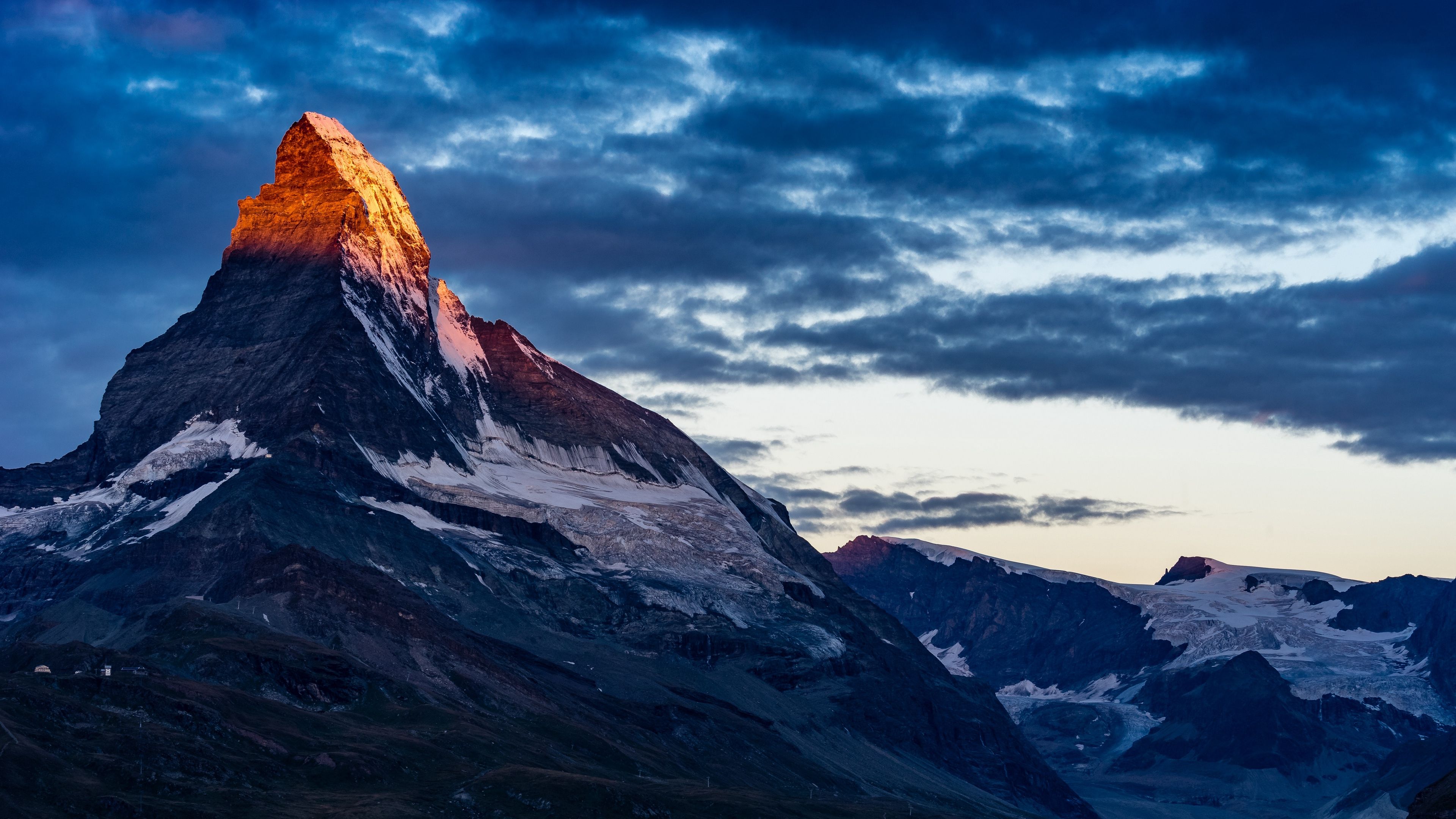 Clouds Mountains Peaks Wallpapers