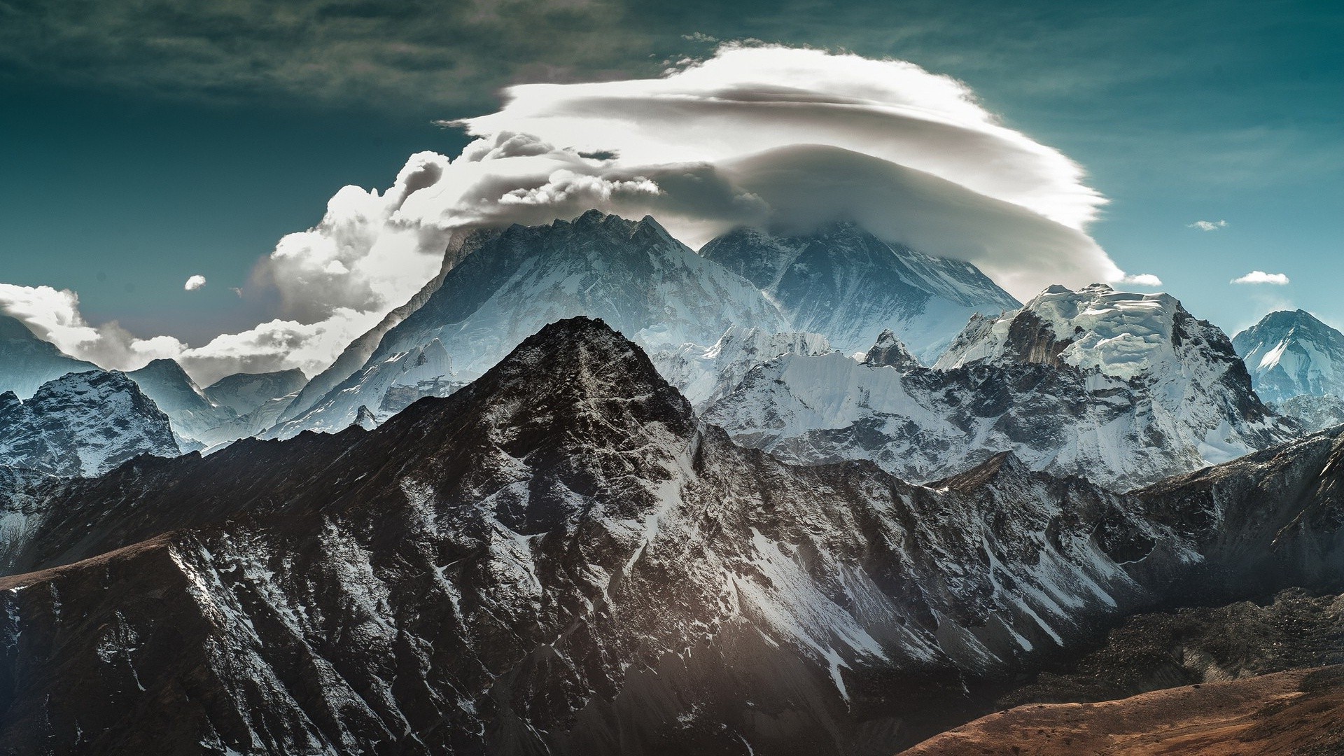 Clouds Nature Mountains Wallpapers