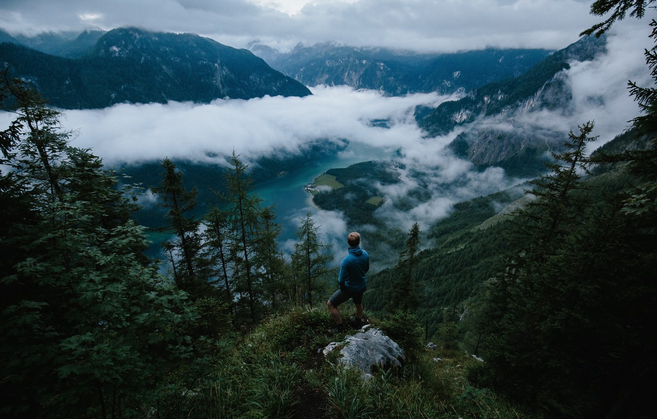 Clouds Nature Mountains Wallpapers