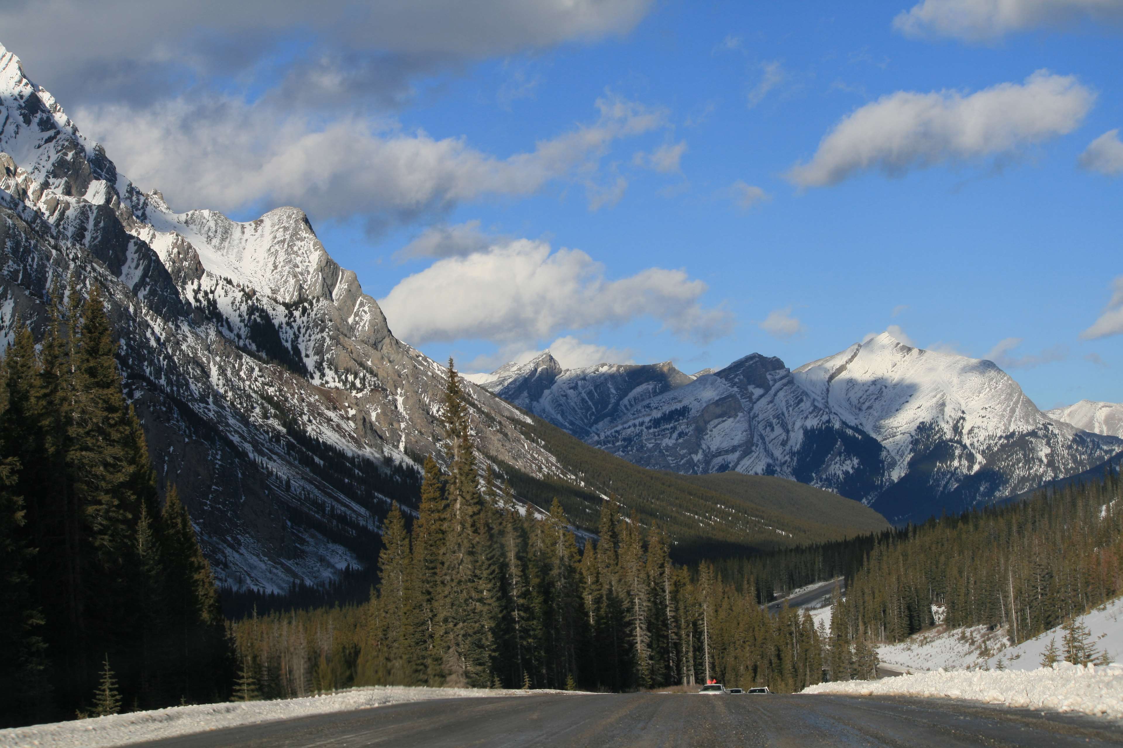 Cloudy Green Mountain Peak Wallpapers