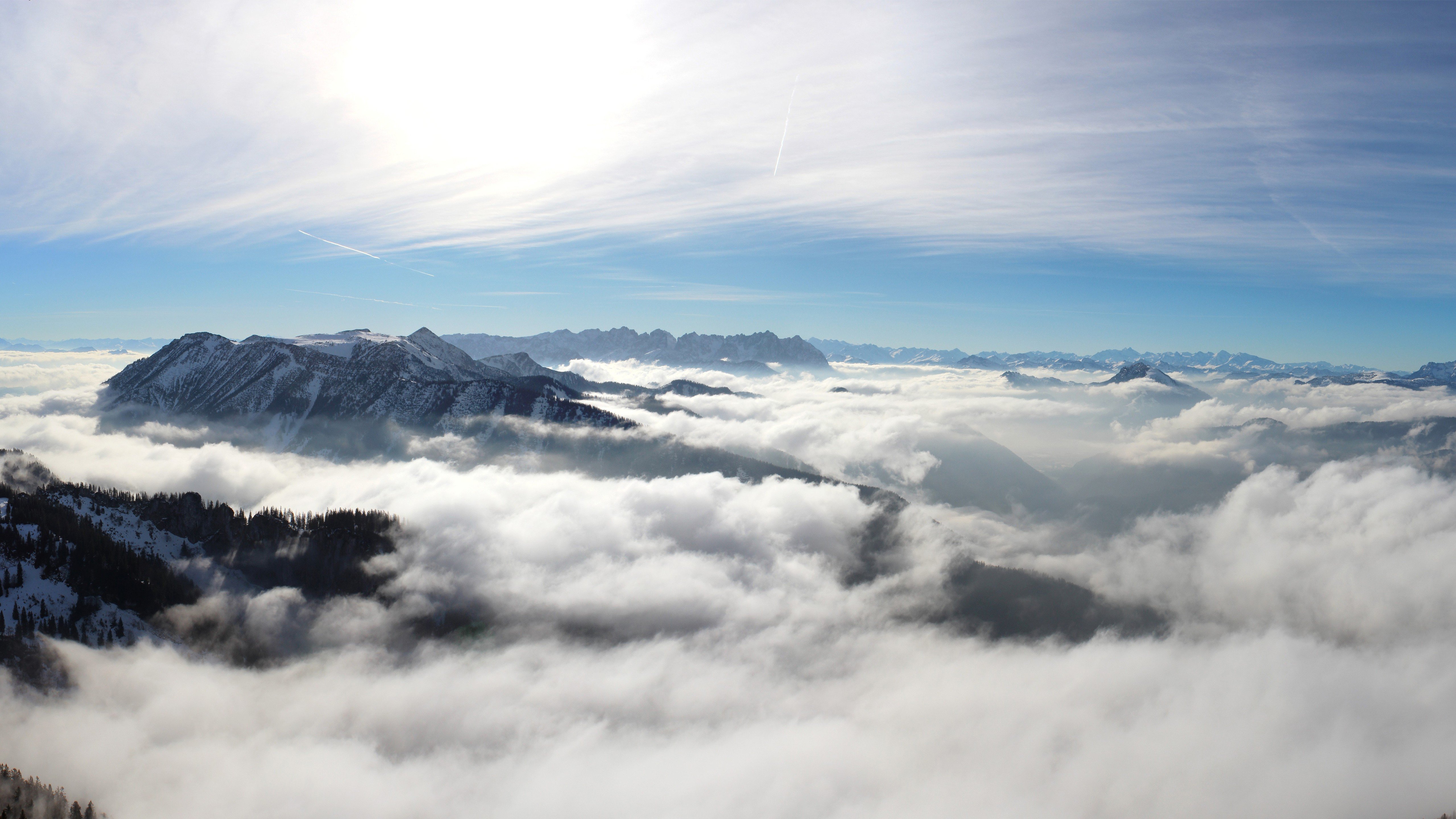 Cloudy Mountains Wallpapers