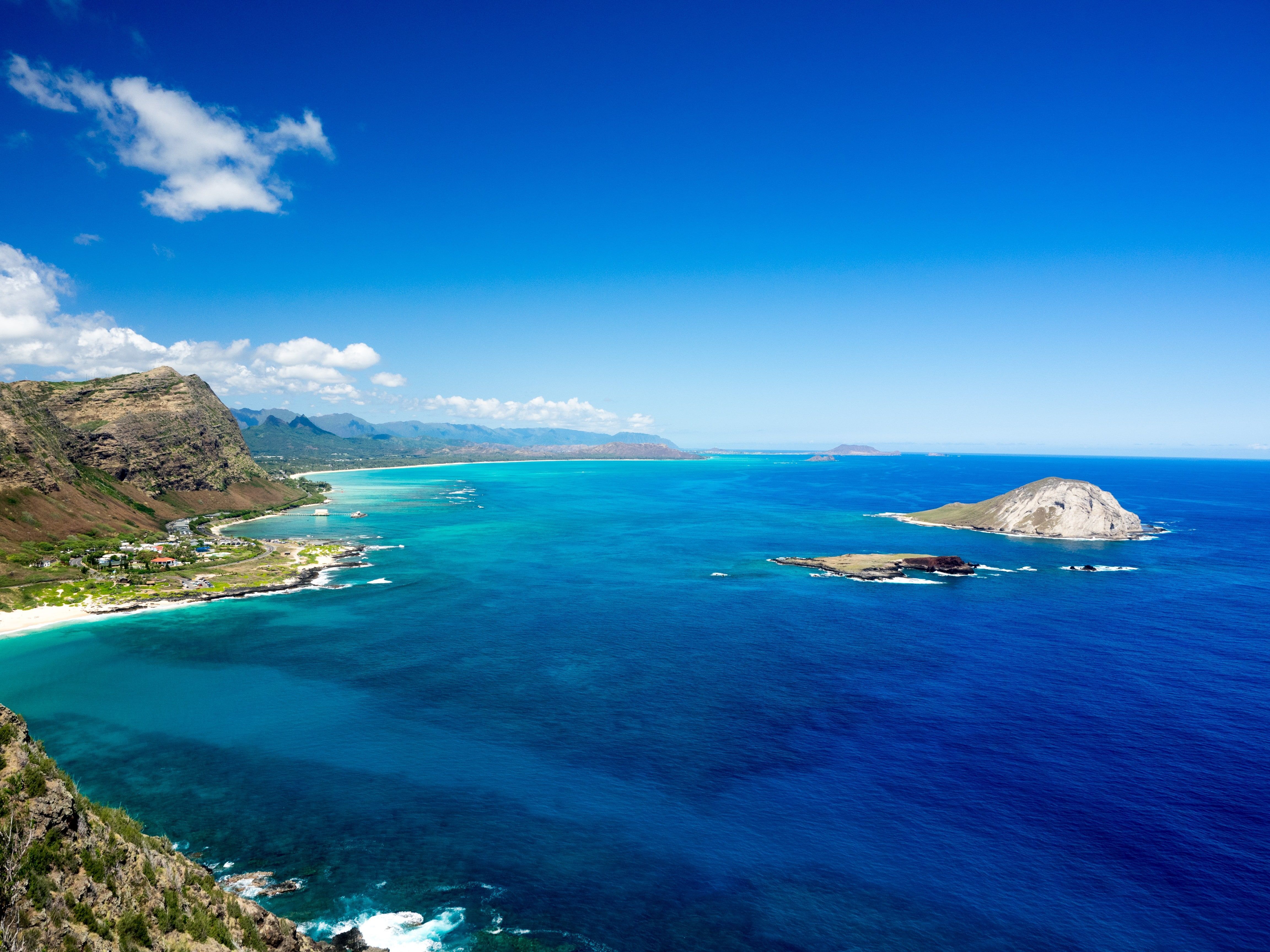 Coastline 4K Hawaii Wallpapers